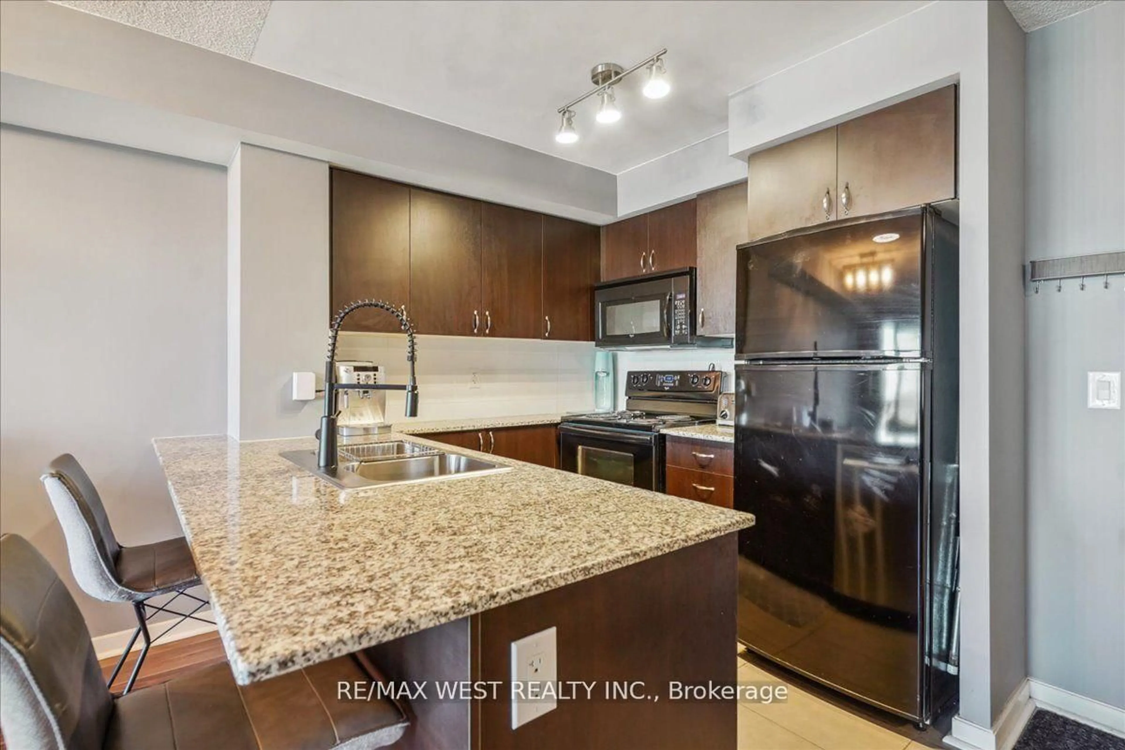Open concept kitchen, unknown for 1235 Bayly St #1105, Pickering Ontario L1W 1L7