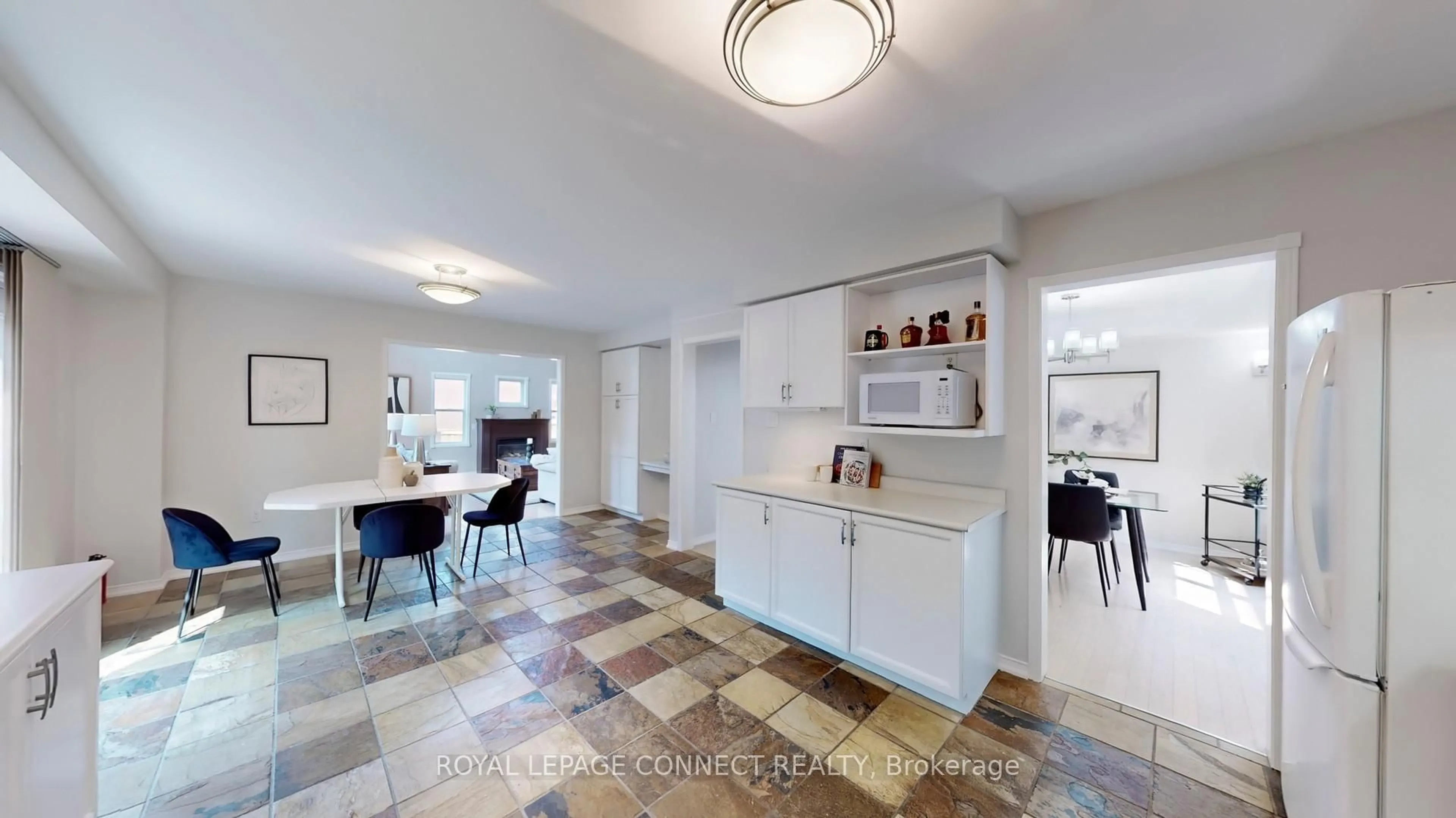 Open concept kitchen, ceramic/tile floor for 68 McBeth Pl, Whitby Ontario L1M 1E8