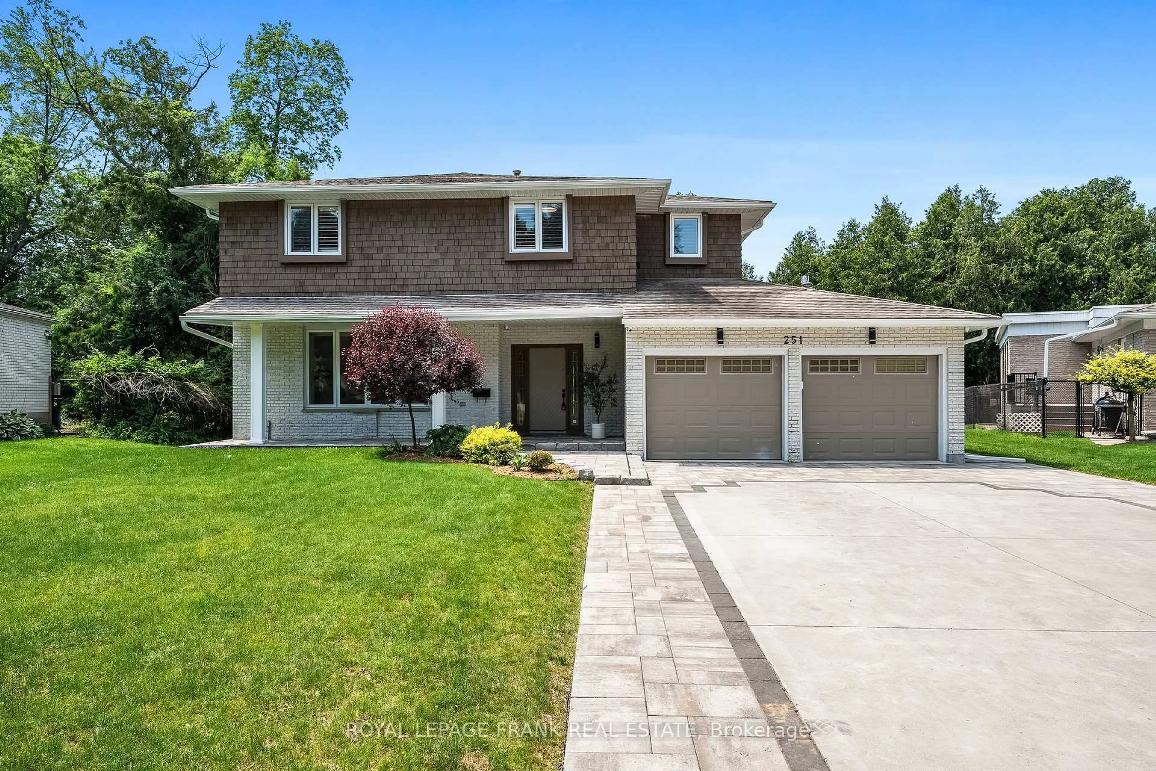 Home with brick exterior material, street for 251 Sherwood Crt, Oshawa Ontario L1G 6P5