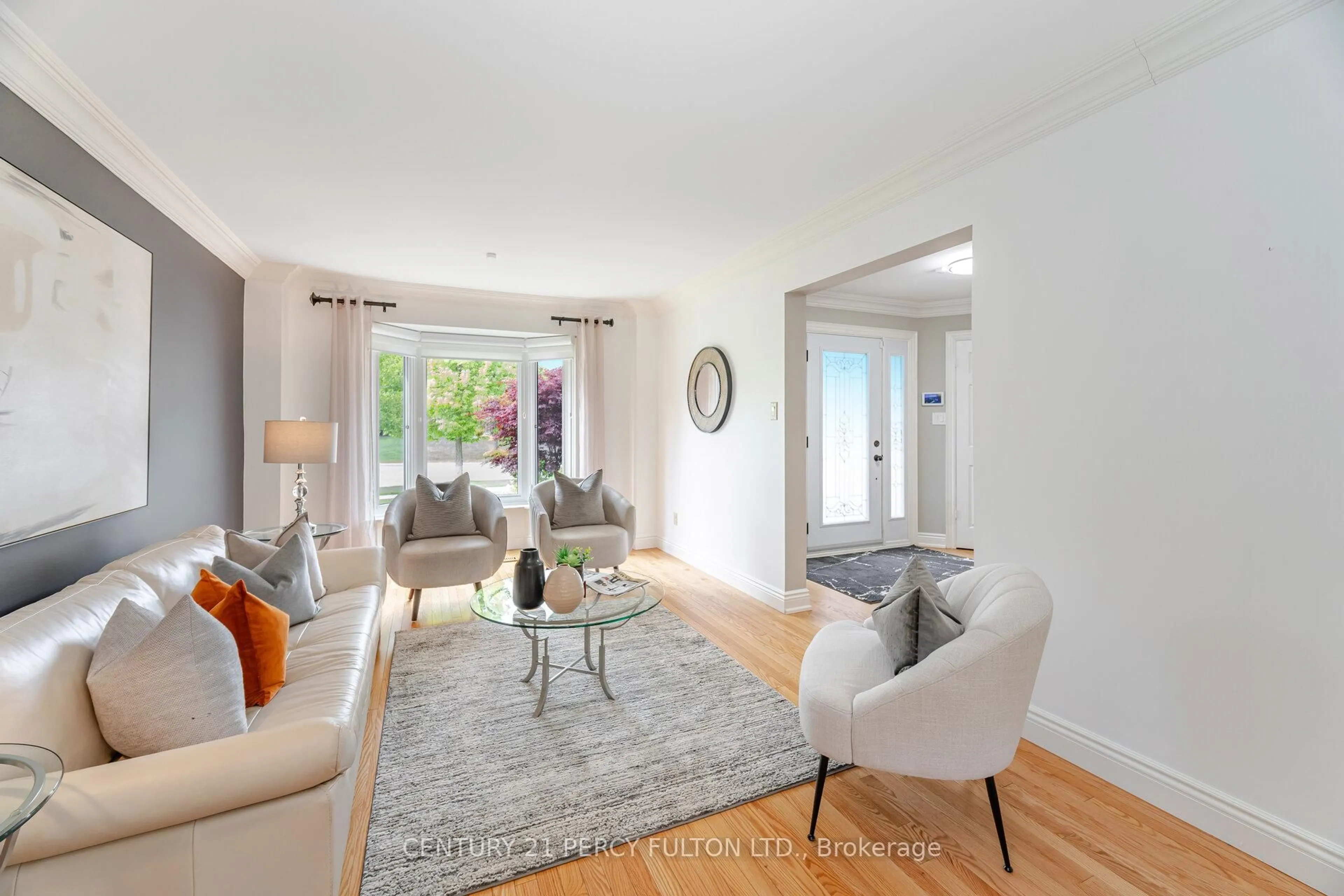 Living room with furniture, unknown for 1019 Sherman Cres, Pickering Ontario L1X 1P4
