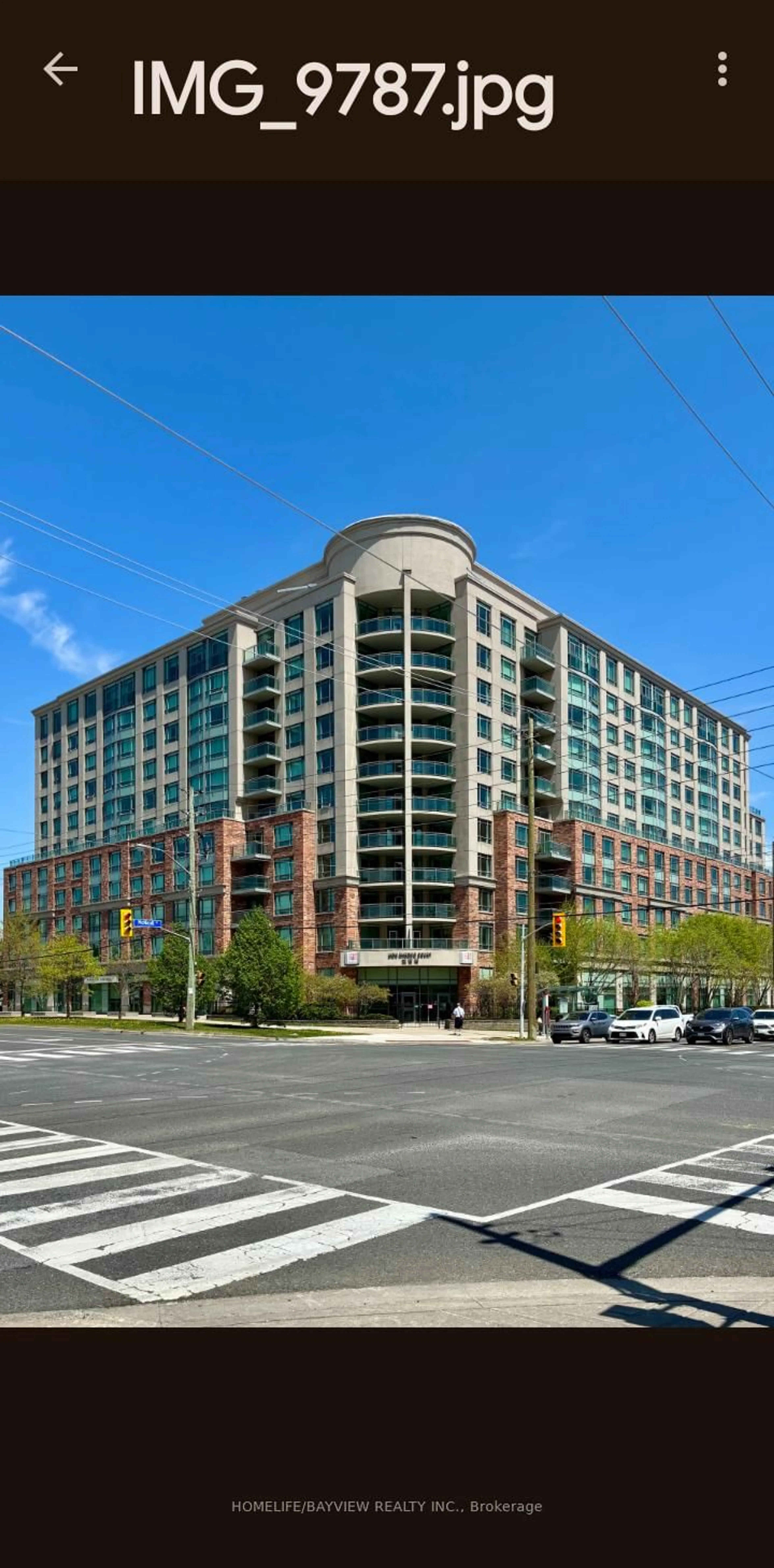 Indoor foyer for 2020 McNicoll Ave #530, Toronto Ontario M1V 0B5