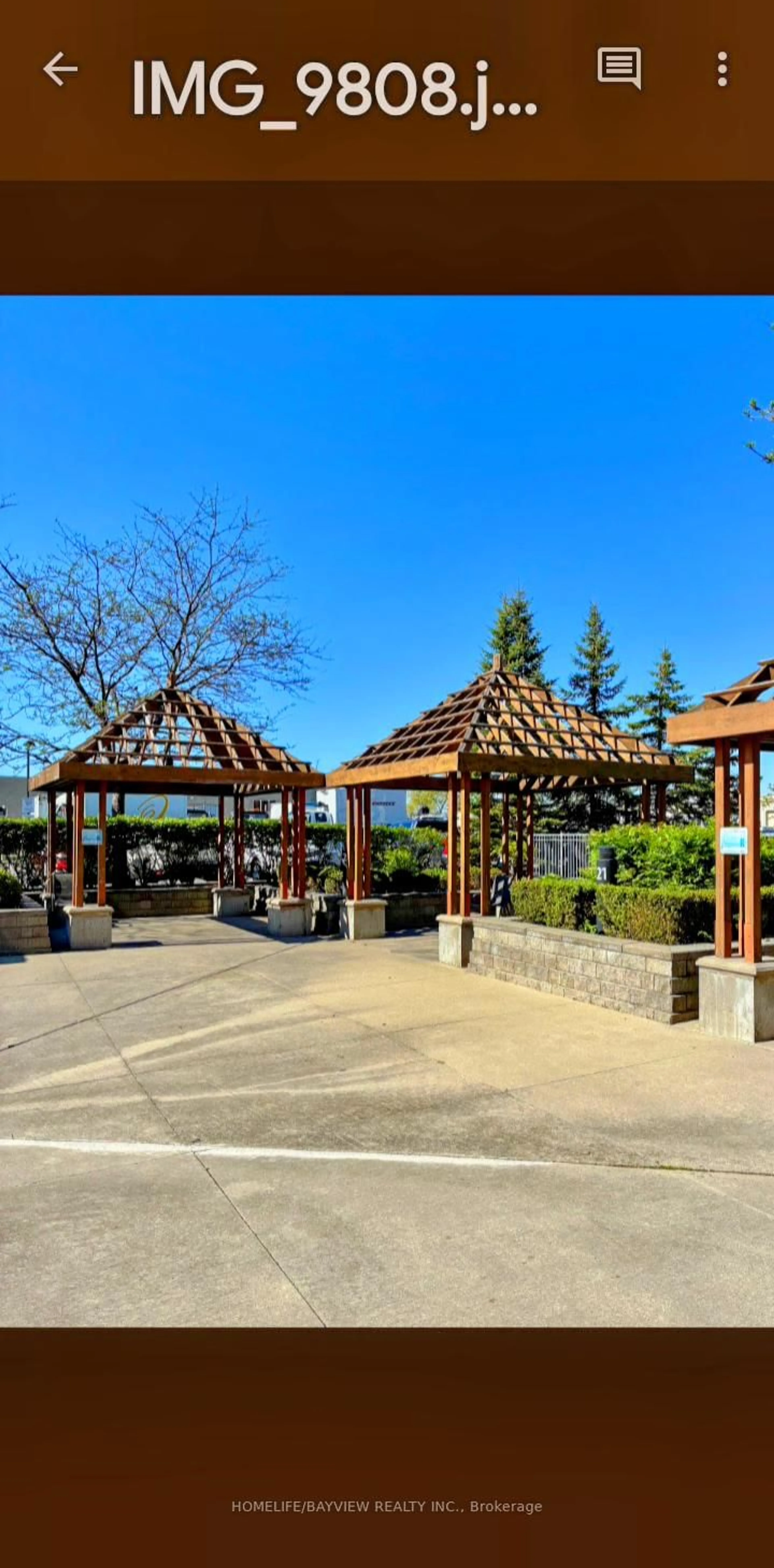 Patio, mountain view for 2020 McNicoll Ave #530, Toronto Ontario M1V 0B5