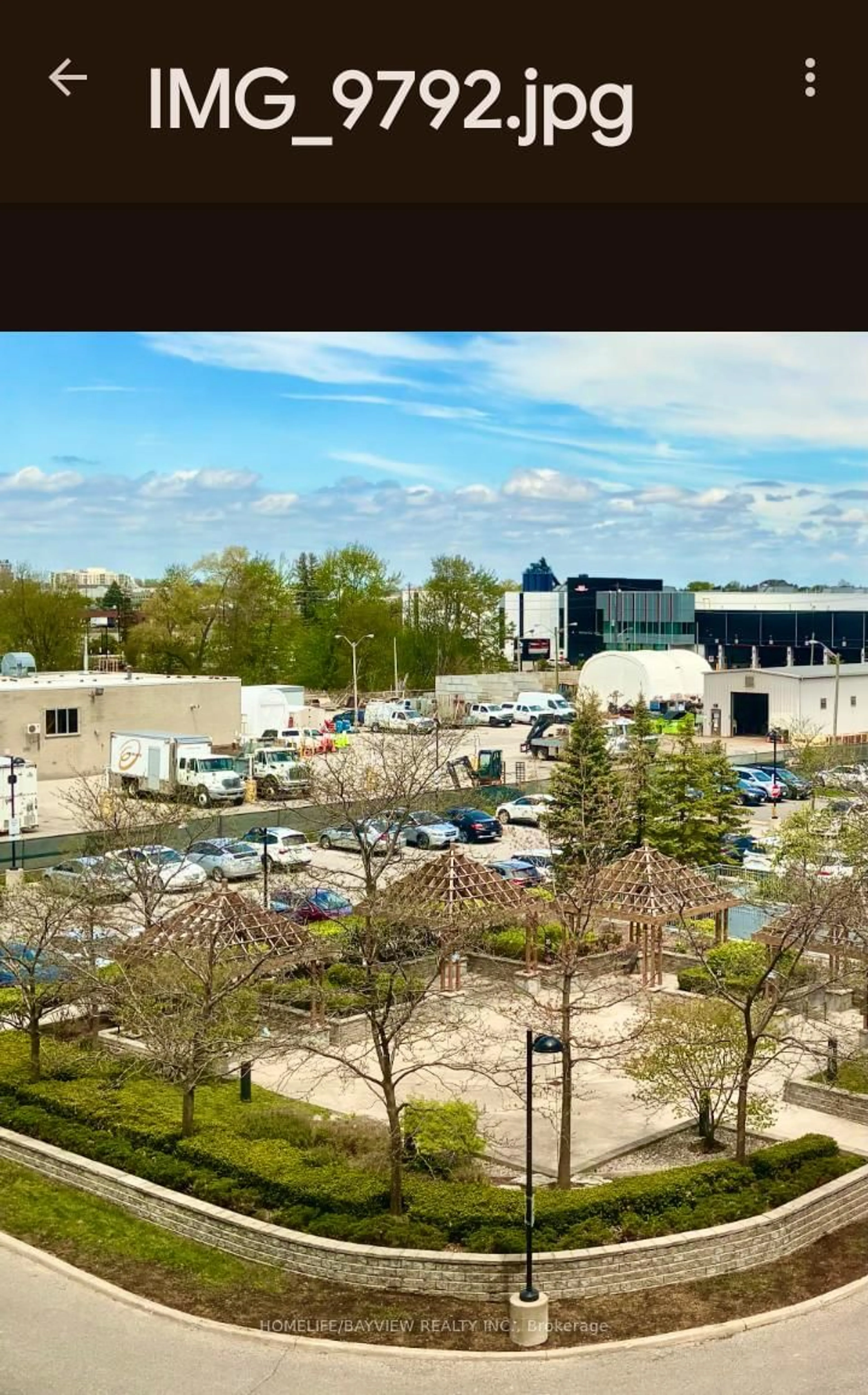 A pic from outside/outdoor area/front of a property/back of a property/a pic from drone, unknown for 2020 McNicoll Ave #530, Toronto Ontario M1V 0B5