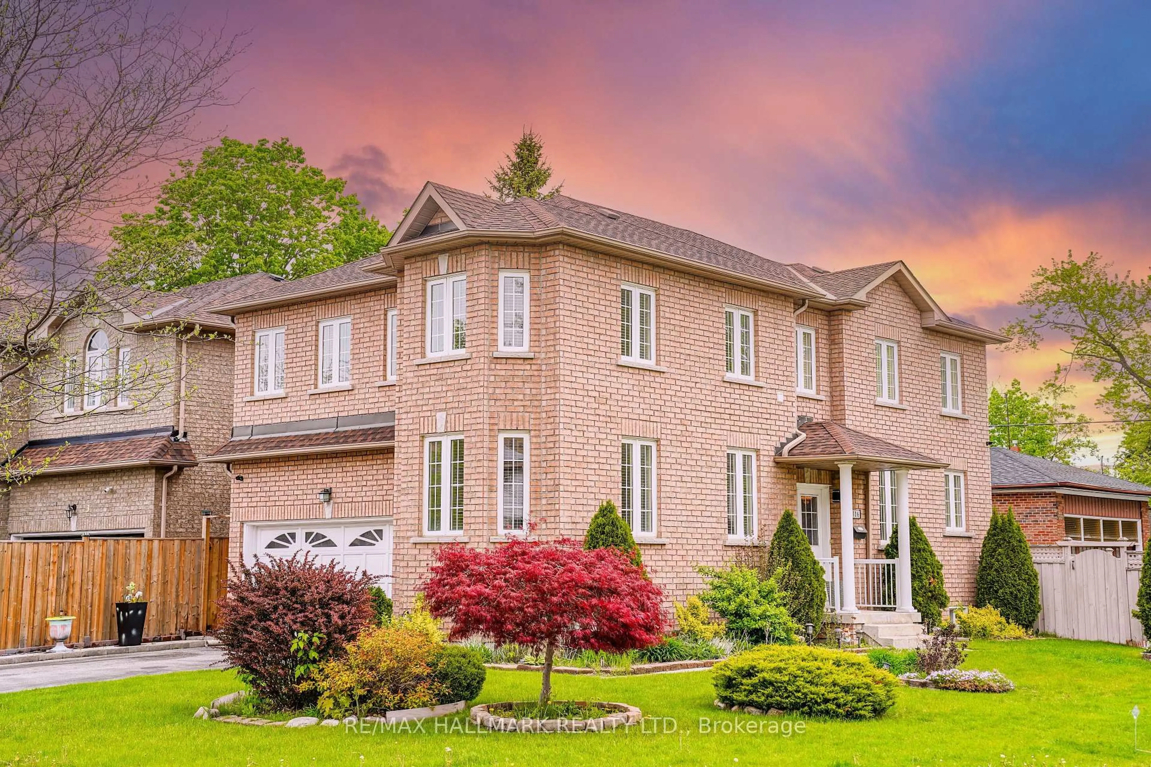 Home with brick exterior material, street for 106 Craggview Dr, Toronto Ontario M1E 2L8