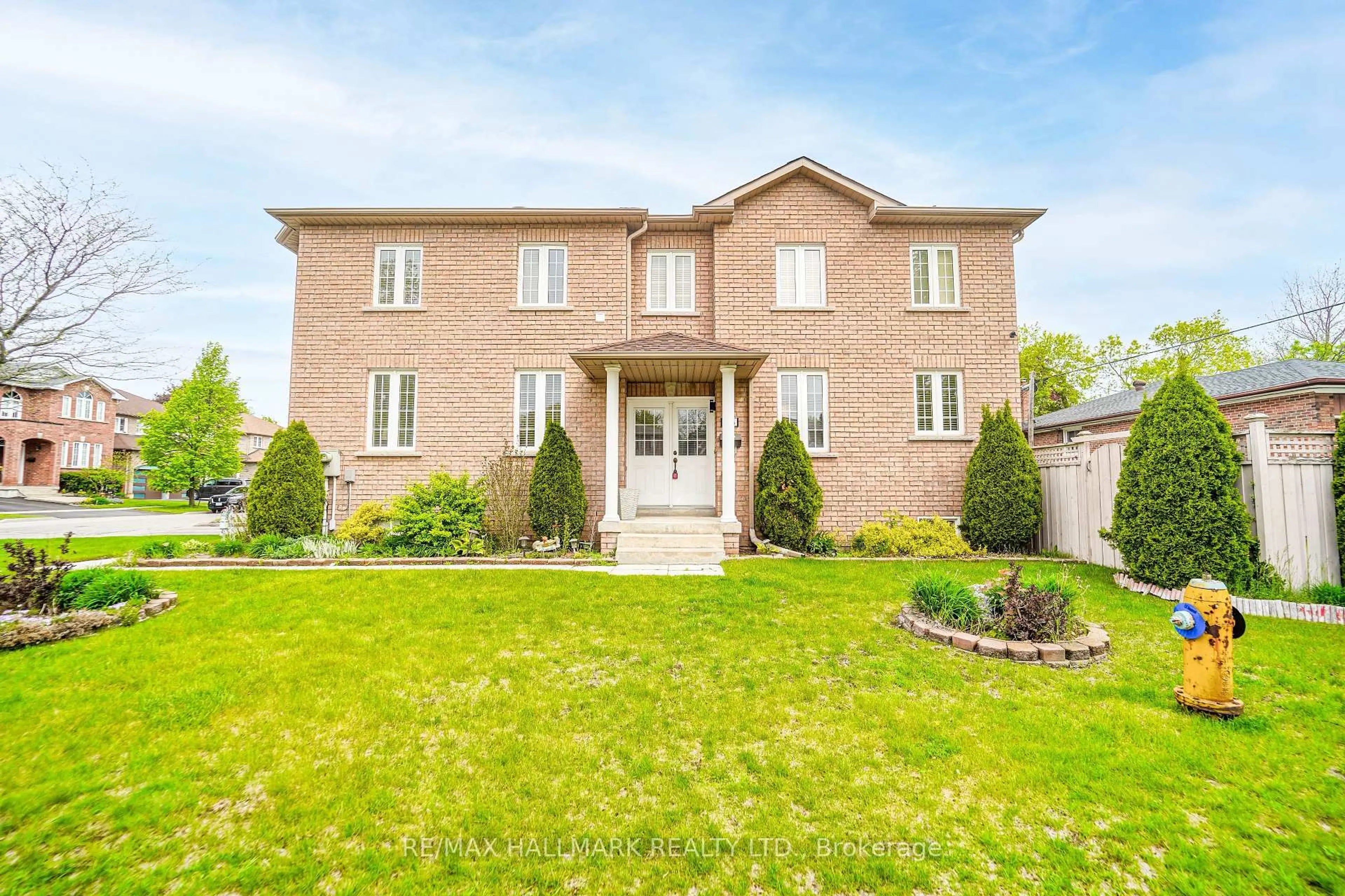 Home with brick exterior material, street for 106 Craggview Dr, Toronto Ontario M1E 2L8