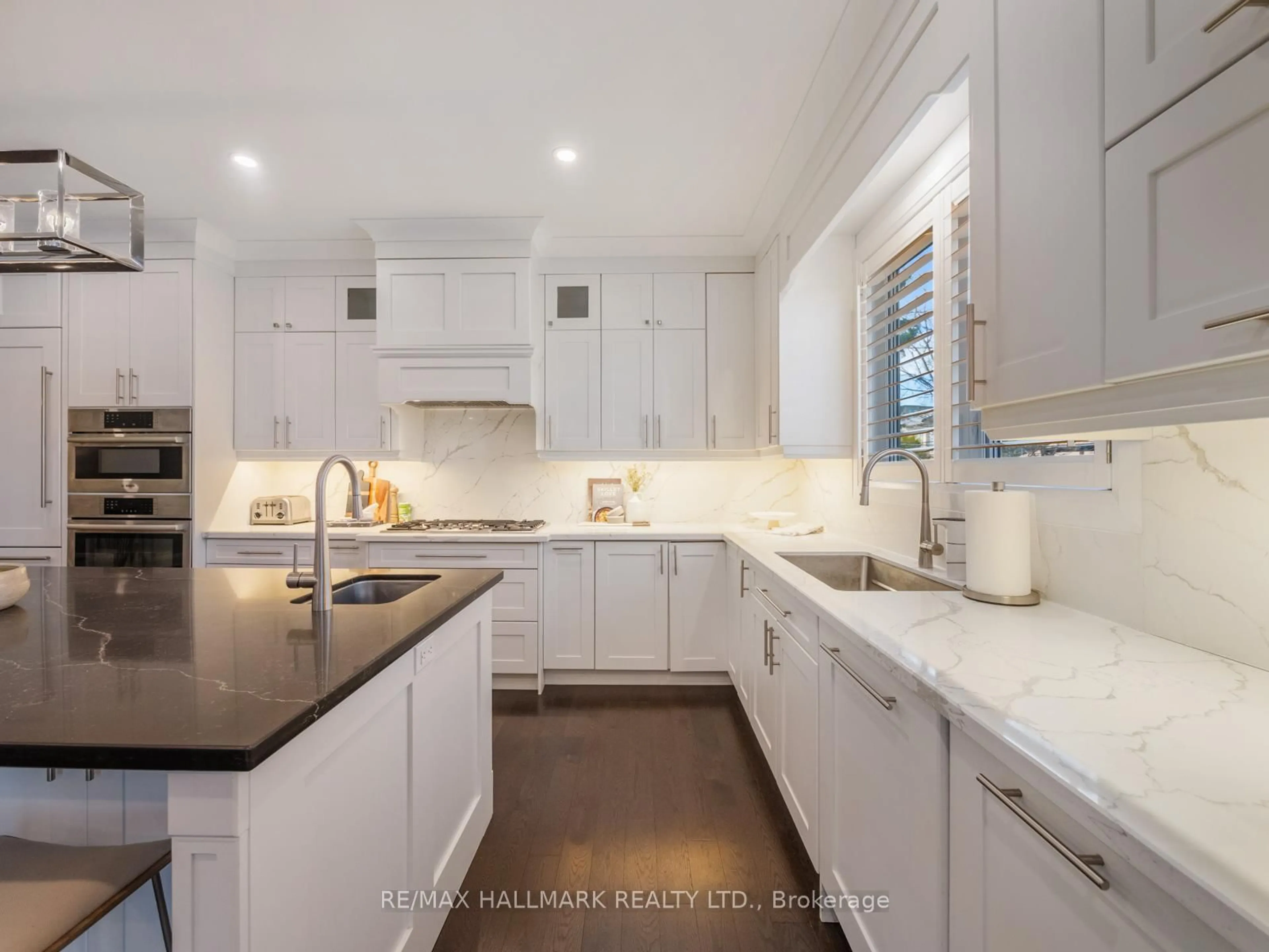 Contemporary kitchen, ceramic/tile floor for 14 Elmview Dr, Toronto Ontario M1N 2W4