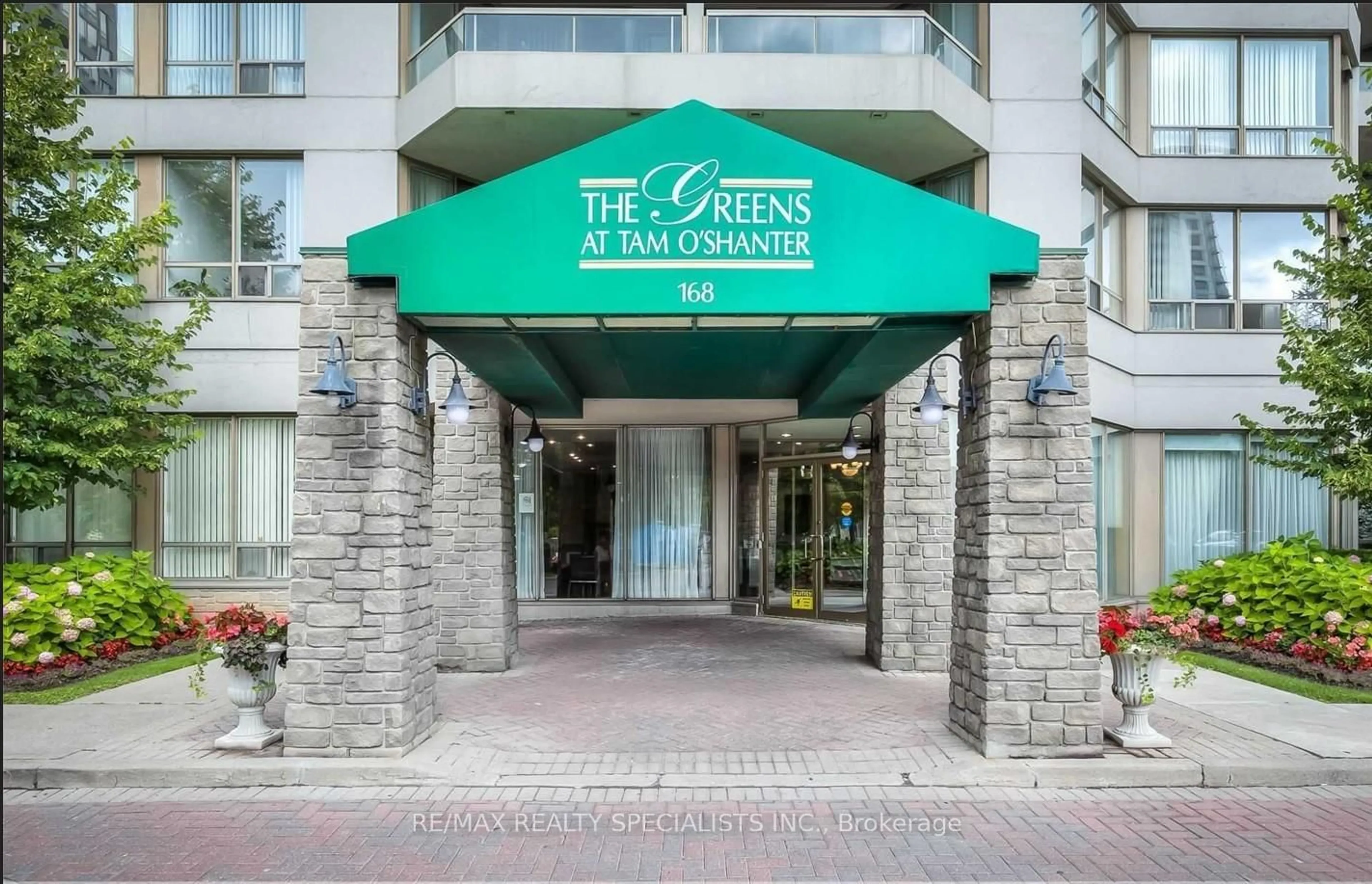 Indoor foyer for 168 Bonis Ave #1203, Toronto Ontario M1T 3V6