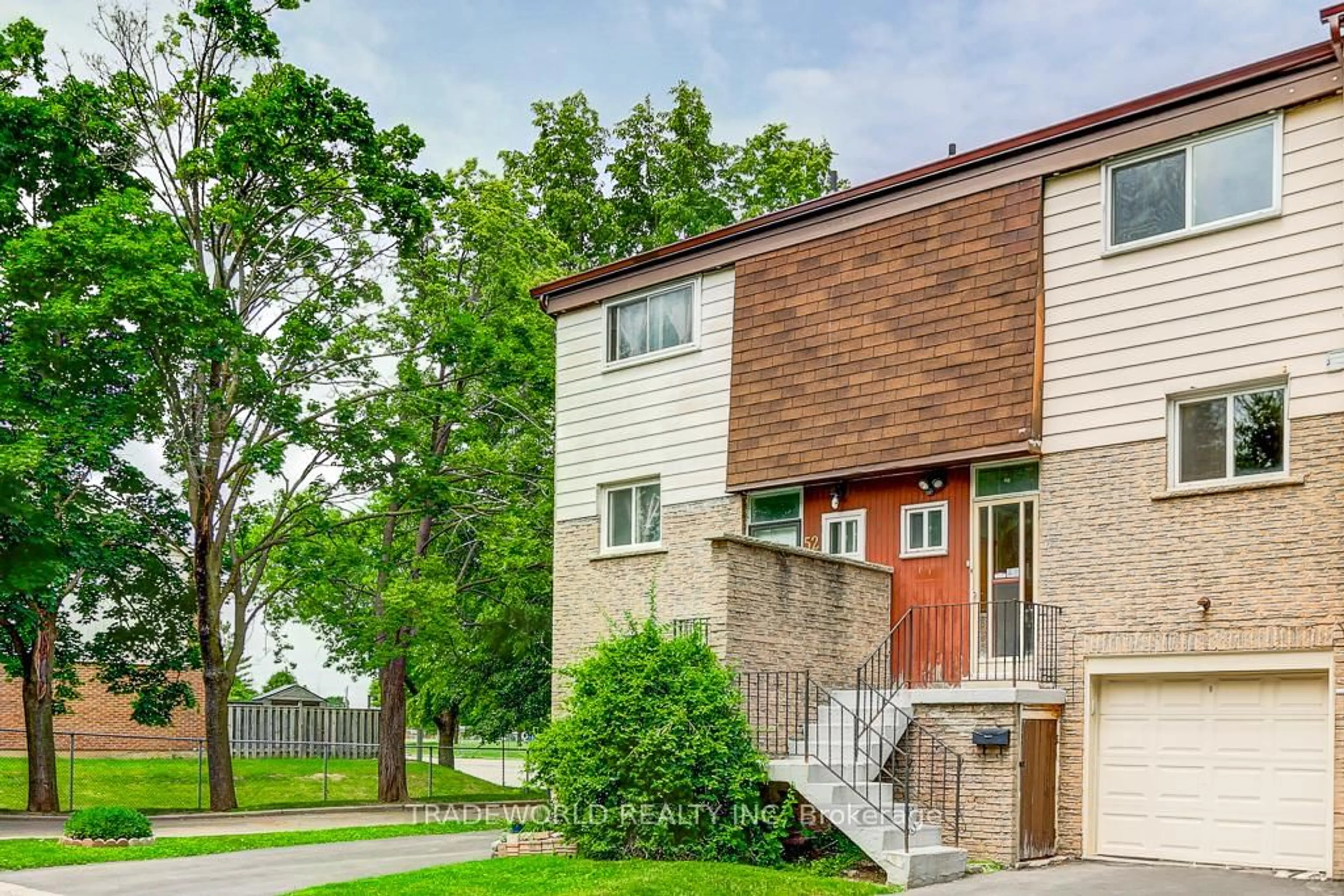 Home with brick exterior material, street for 50 Brookmill Blvd ##50, Toronto Ontario M1W 2L4