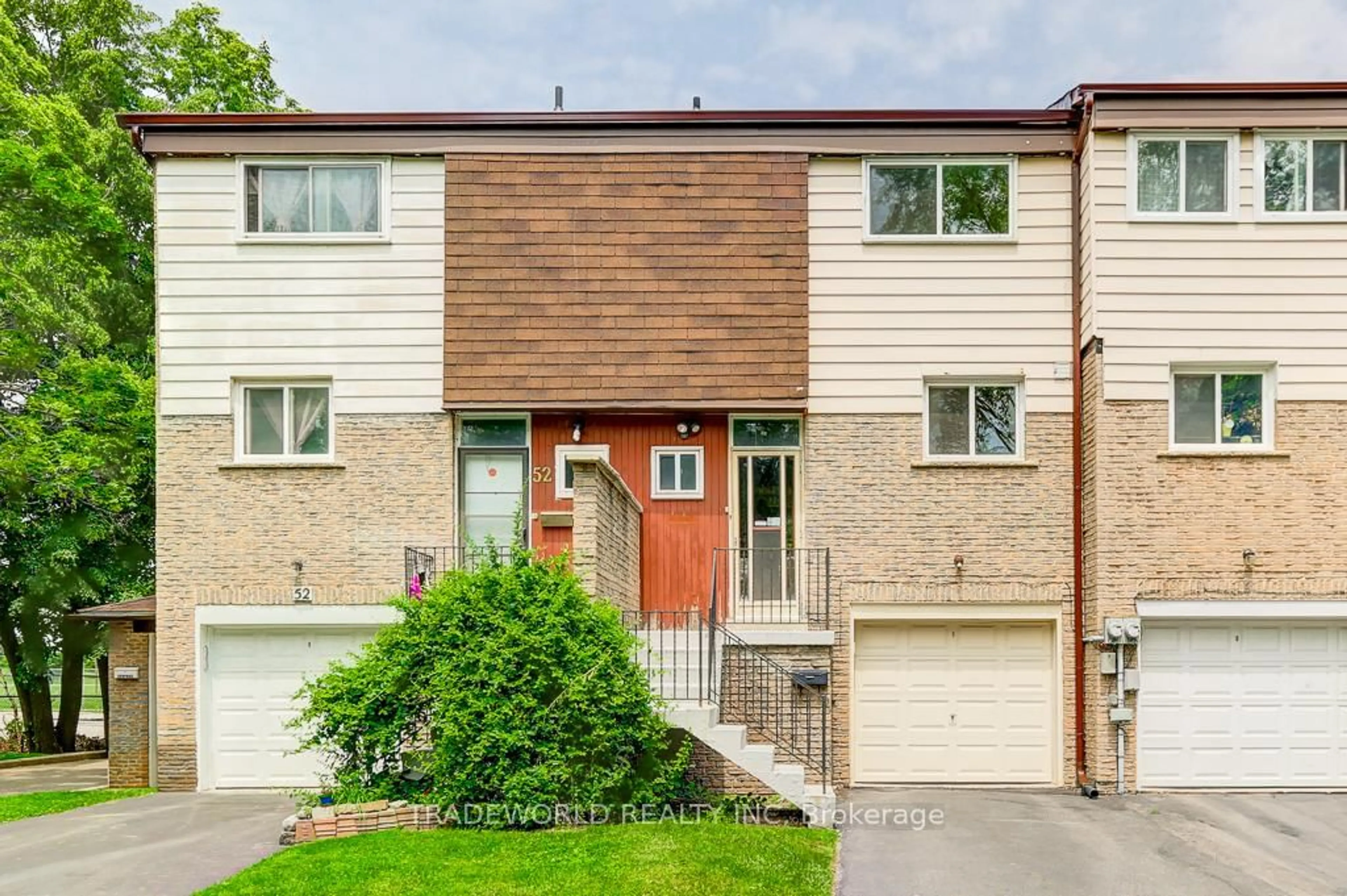 Home with brick exterior material, street for 50 Brookmill Blvd ##50, Toronto Ontario M1W 2L4