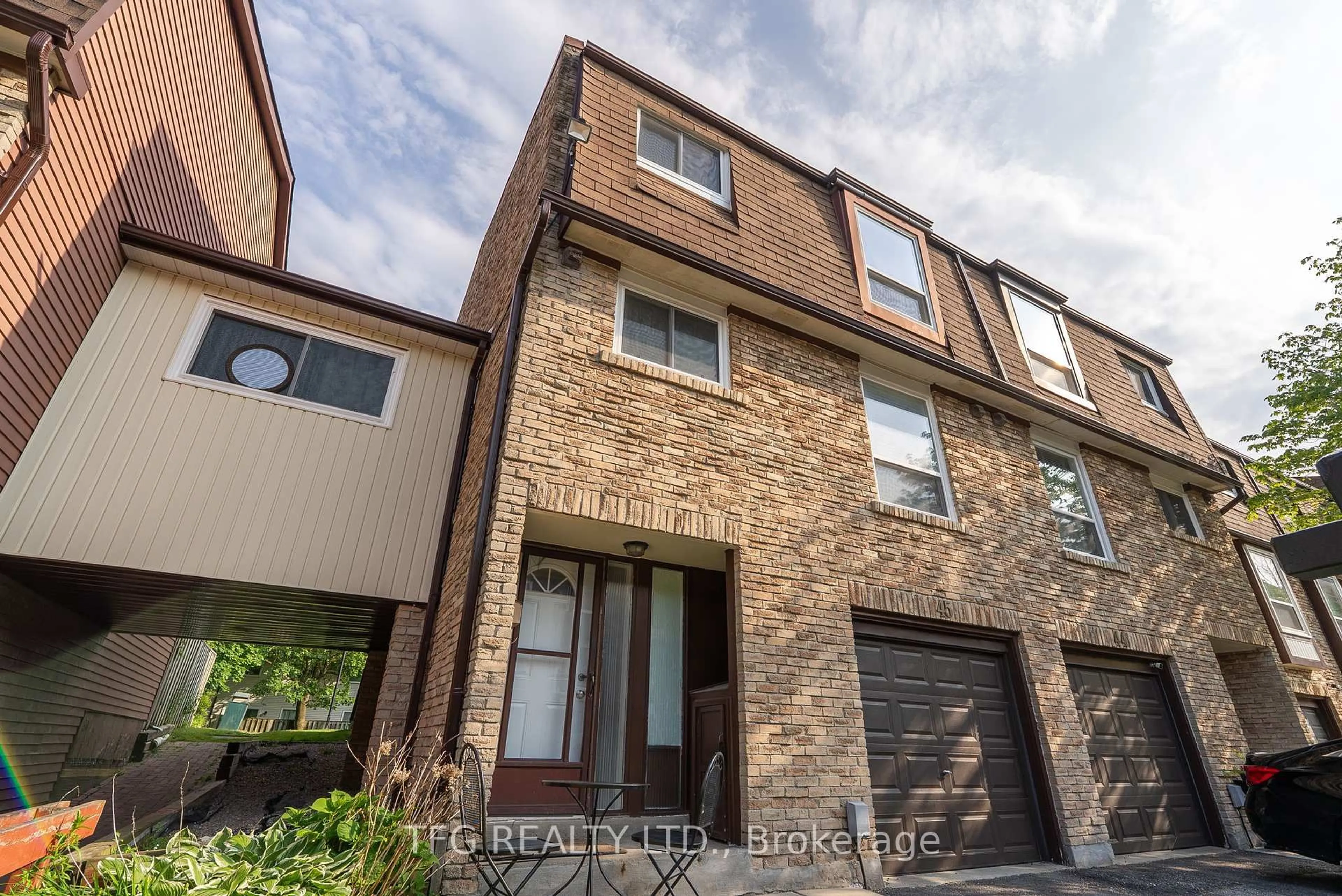 Home with brick exterior material, street for 222 Pearson St #45, Oshawa Ontario L1G 7C6