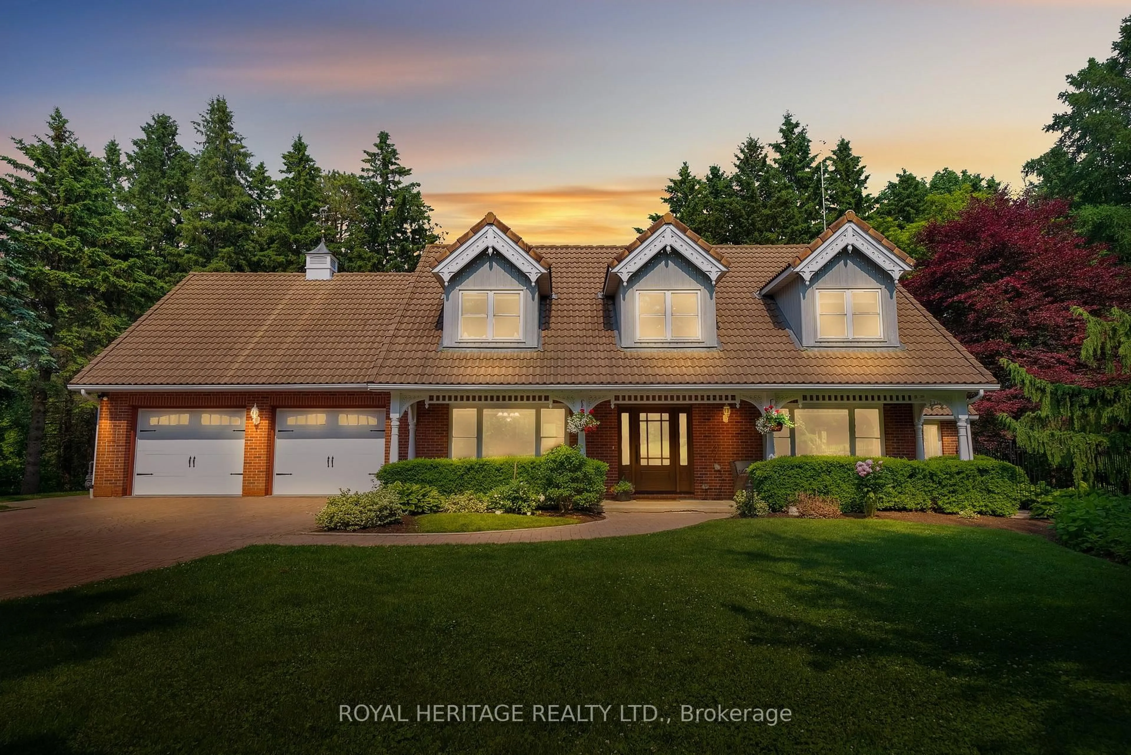 Home with brick exterior material, unknown for 4585 Coronation Rd, Whitby Ontario L1P 1Y4