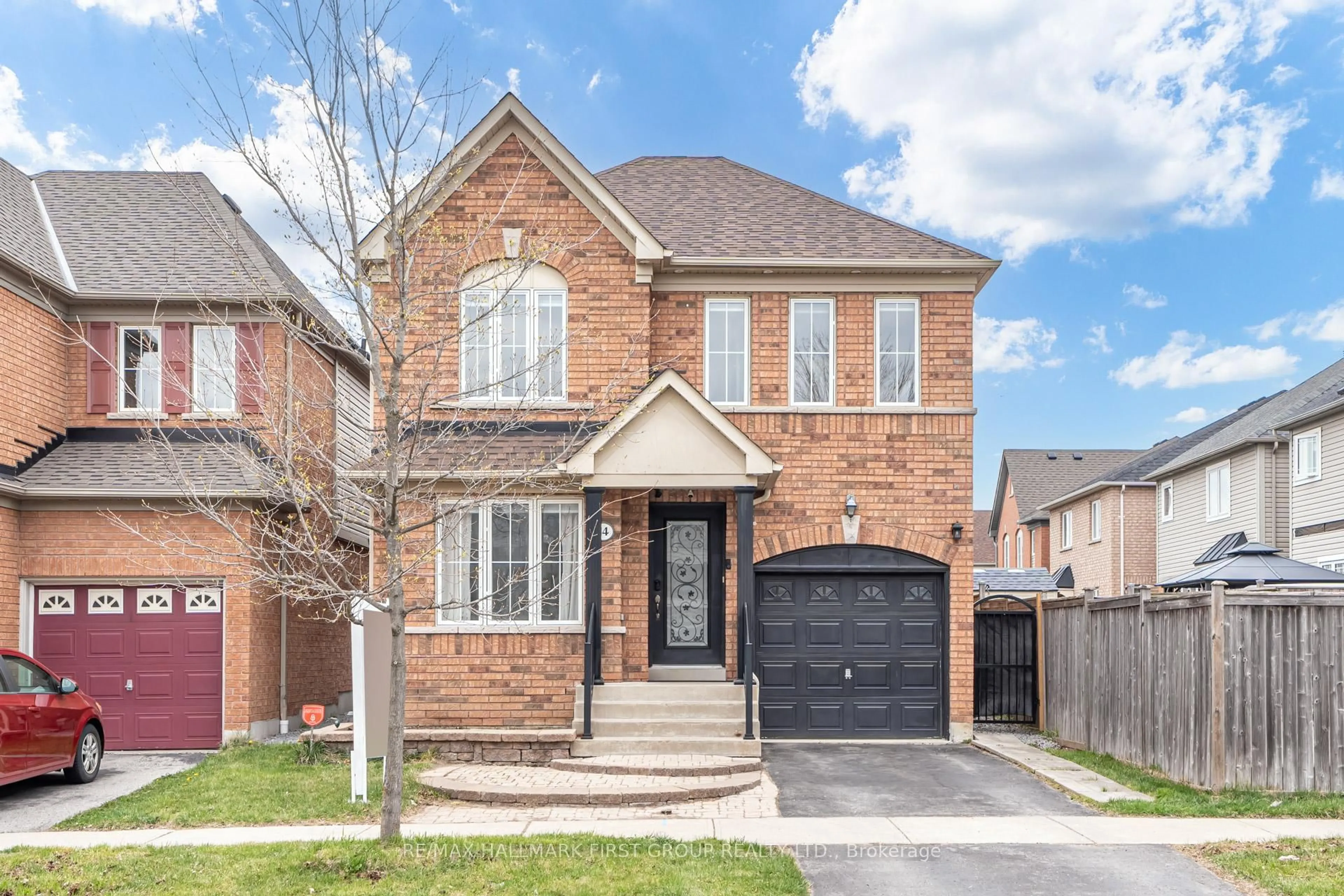 Home with brick exterior material, street for 14 Marriner Cres, Ajax Ontario L1Z 1Y9