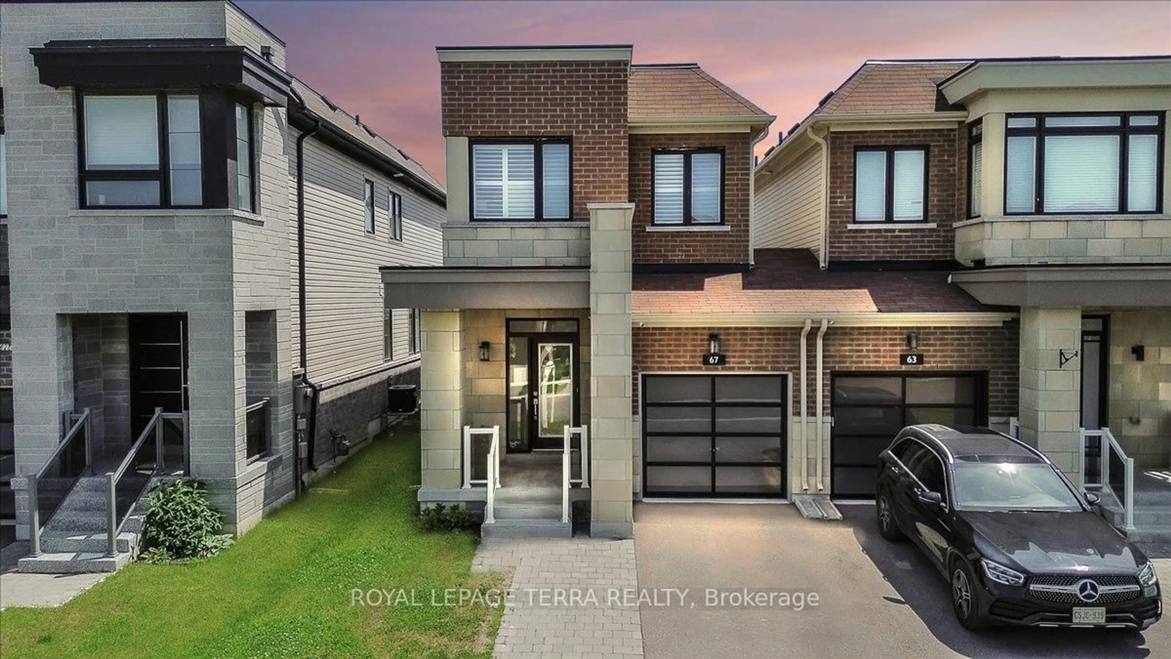 Home with brick exterior material, street for 67 CRYDERMAN Lane, Clarington Ontario L1C 2W3