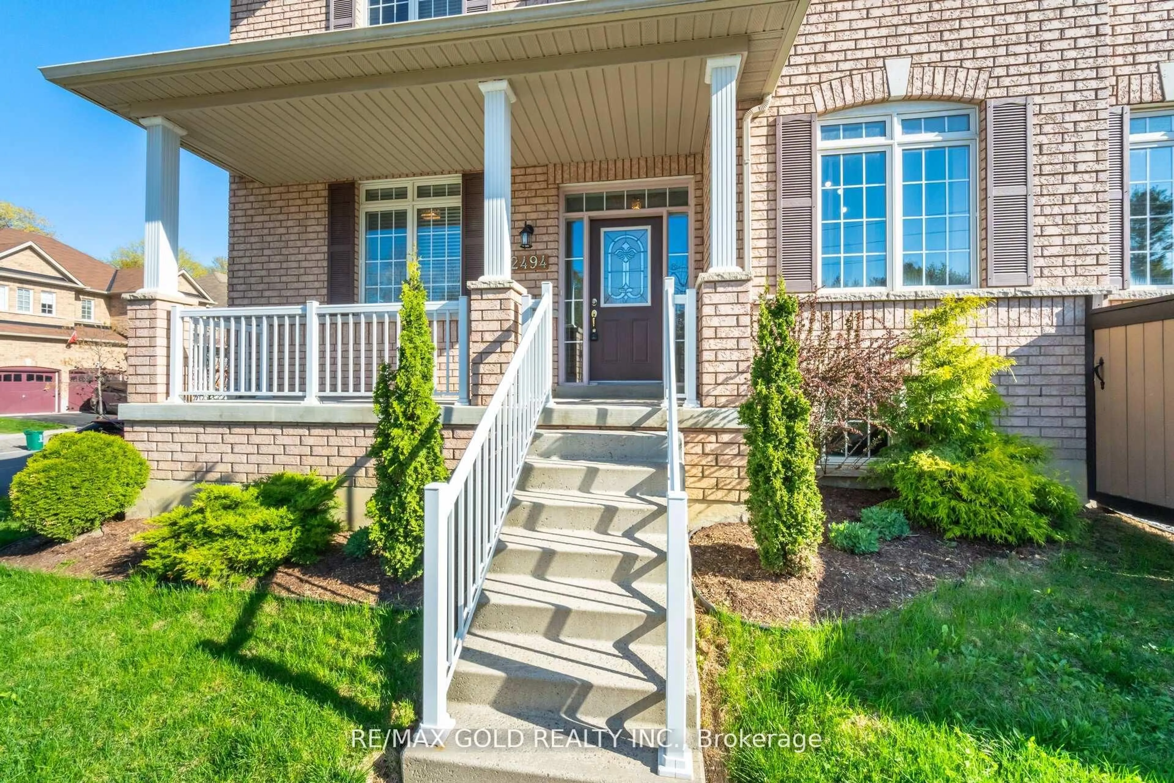 Home with brick exterior material, street for 2494 Earl Grey Ave, Pickering Ontario L1X 0B9