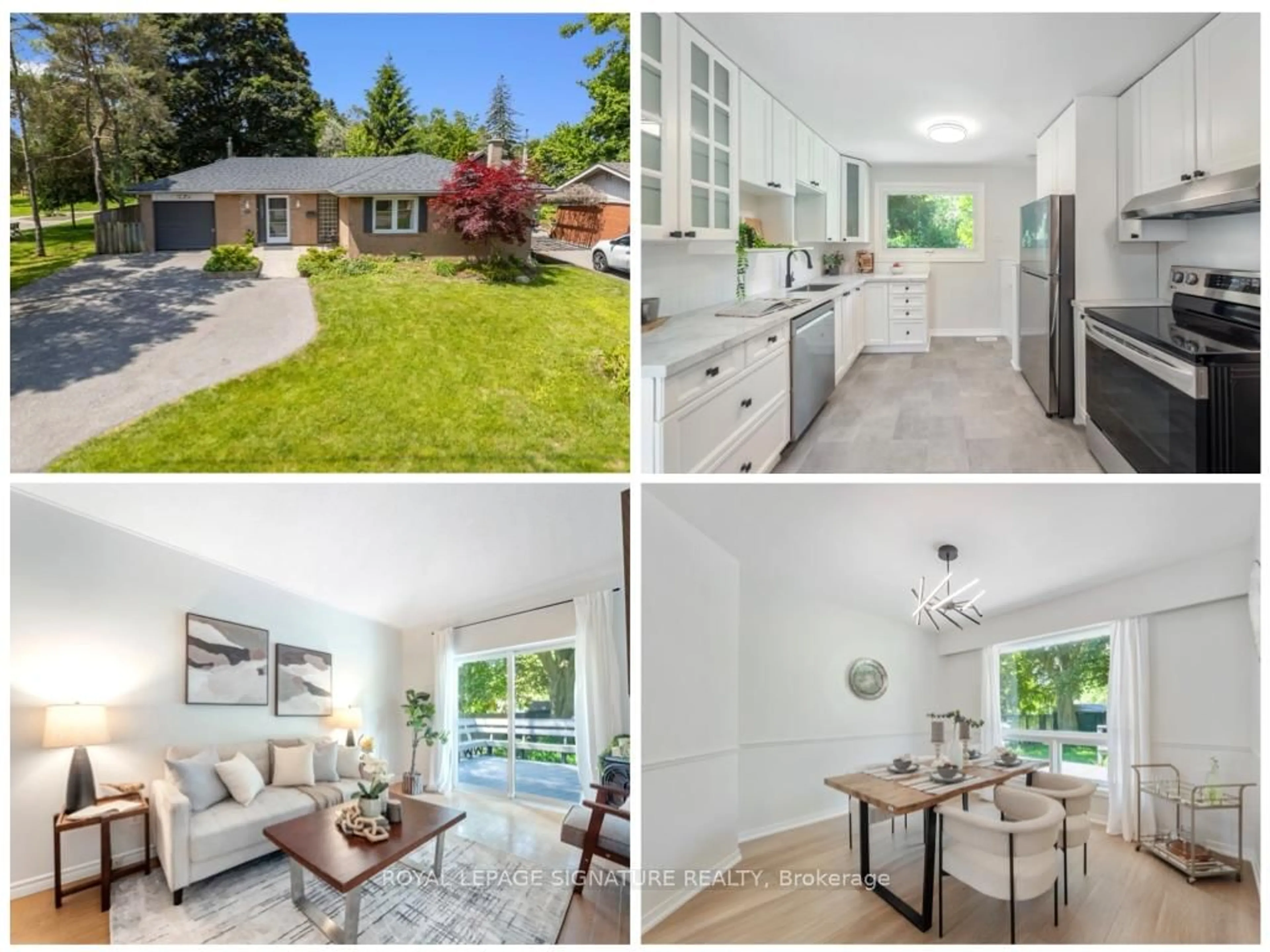 Open concept kitchen, ceramic/tile floor for 426 East Ave, Toronto Ontario M1C 2W8