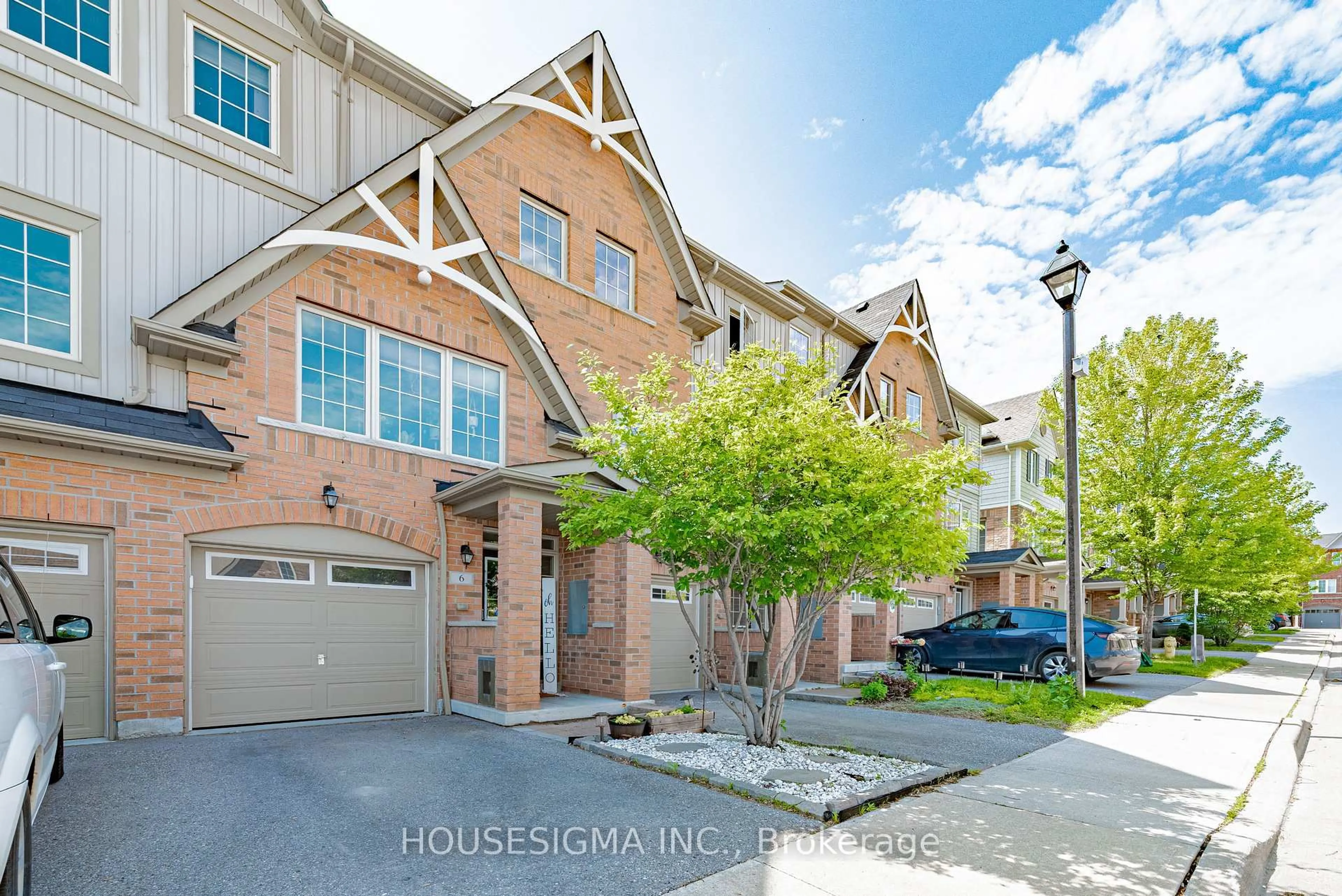 Home with brick exterior material, street for 6 Benjamin Way, Whitby Ontario L1N 0K5