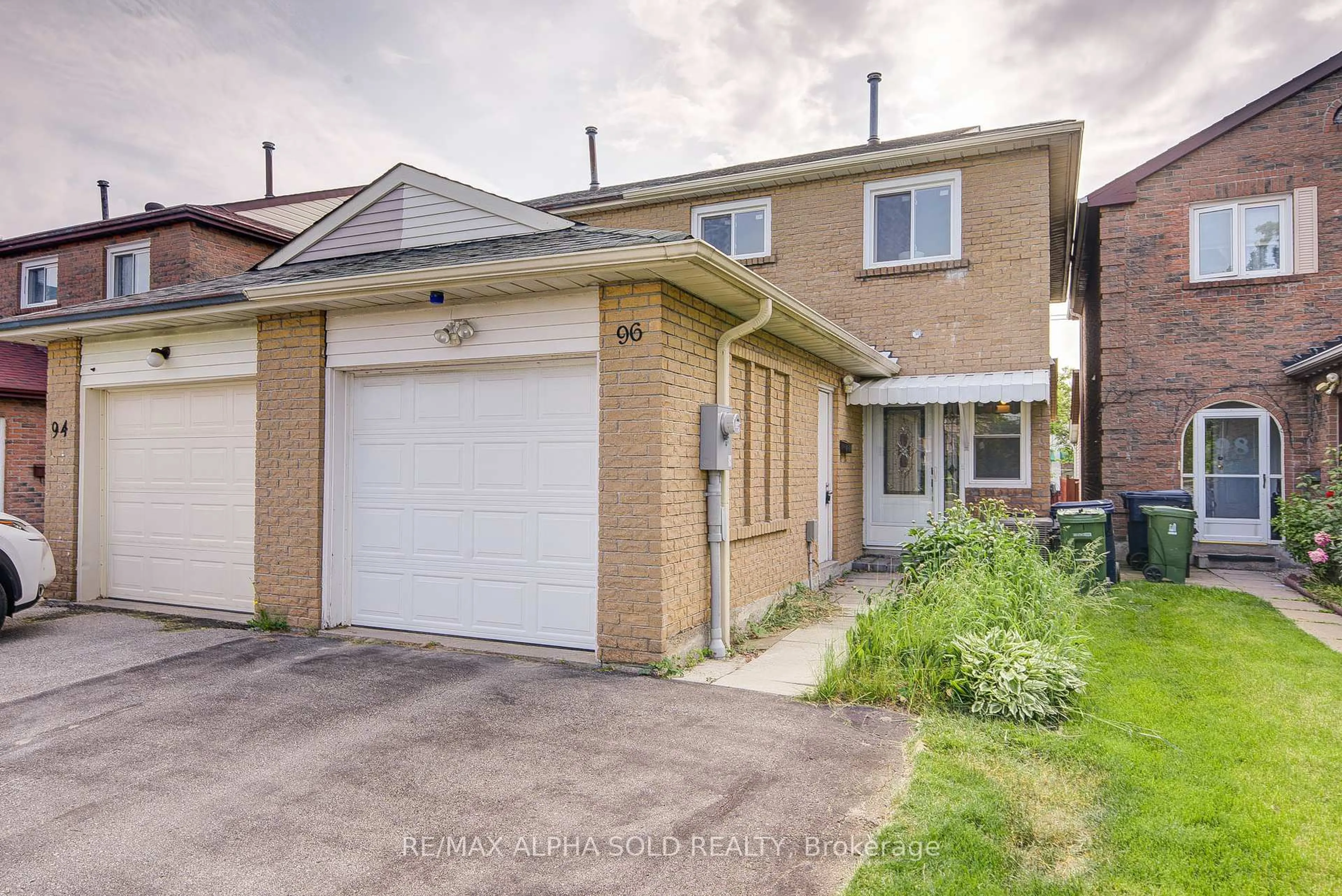 Home with brick exterior material, street for 96 Dunmail Dr, Toronto Ontario M1V 1J5