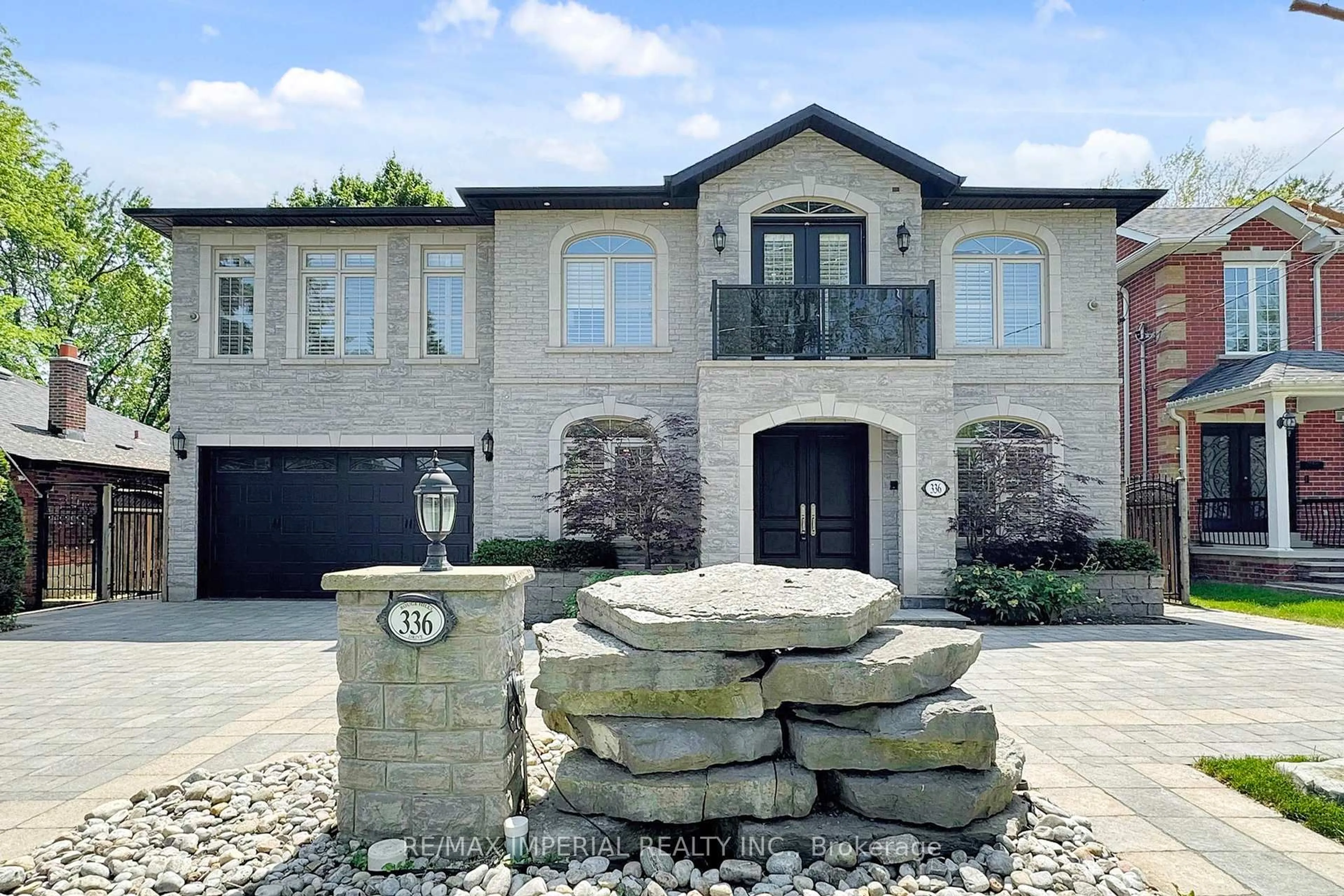 Home with brick exterior material, street for 336 Rouge Hills Dr, Toronto Ontario M1C 2Z5
