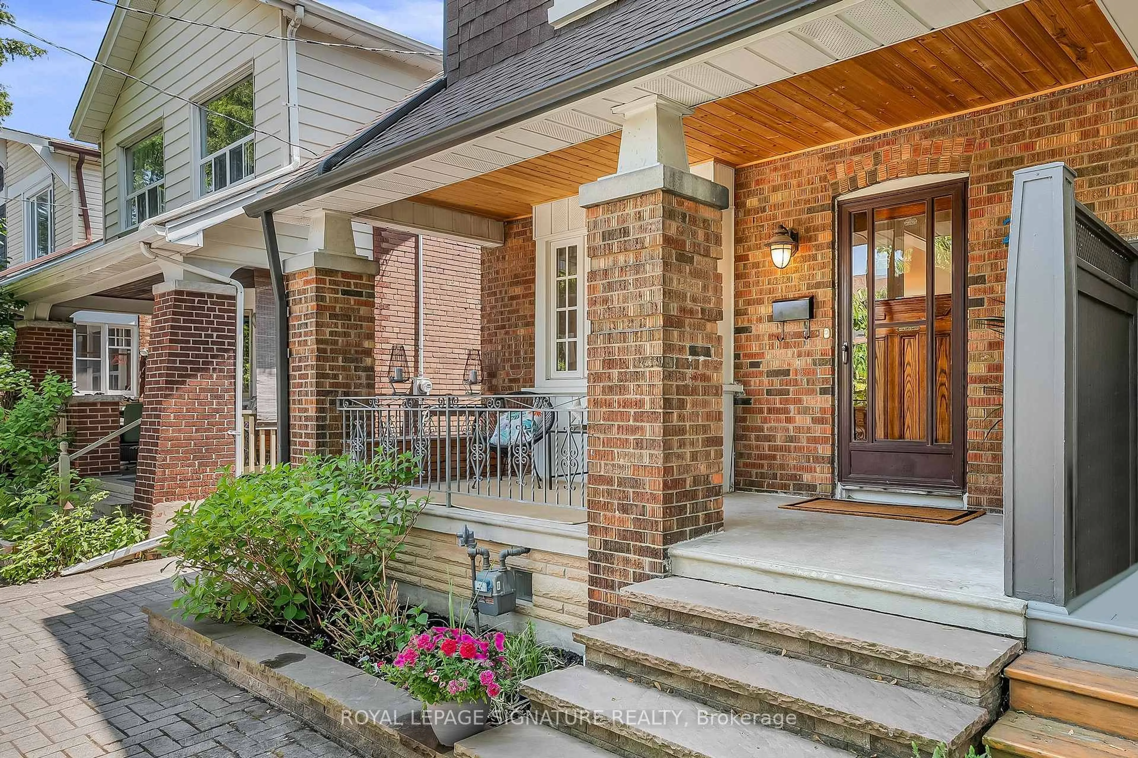 Home with brick exterior material, street for 263 Glebeholme Blvd, Toronto Ontario M4J 1T1
