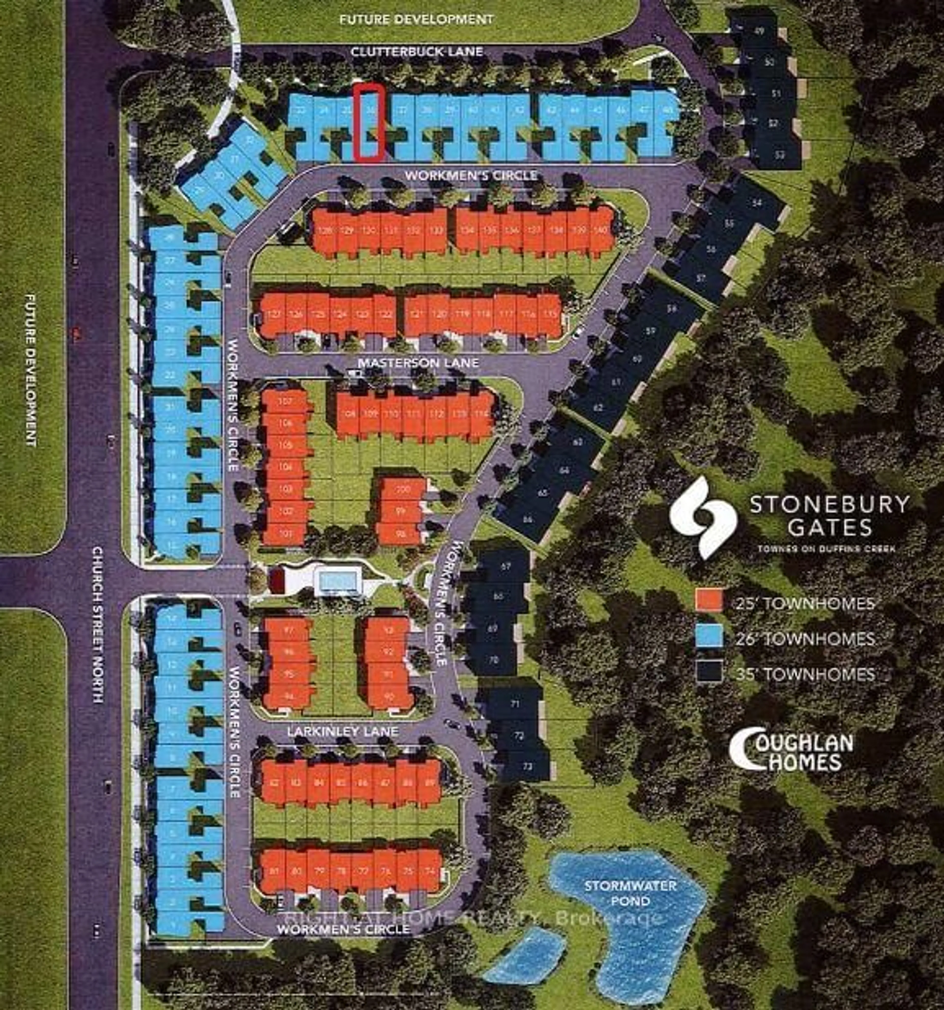 Floor plan for 7 Clutterbuck Lane, Ajax Ontario L1T 0N6