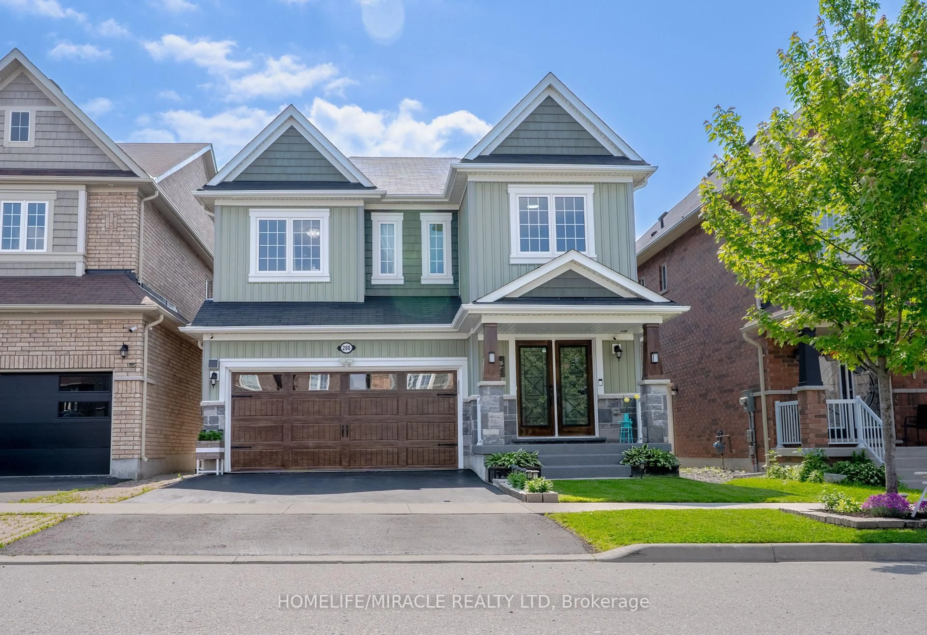 Home with brick exterior material, street for 288 Pimlico Dr, Oshawa Ontario L1L 0L3
