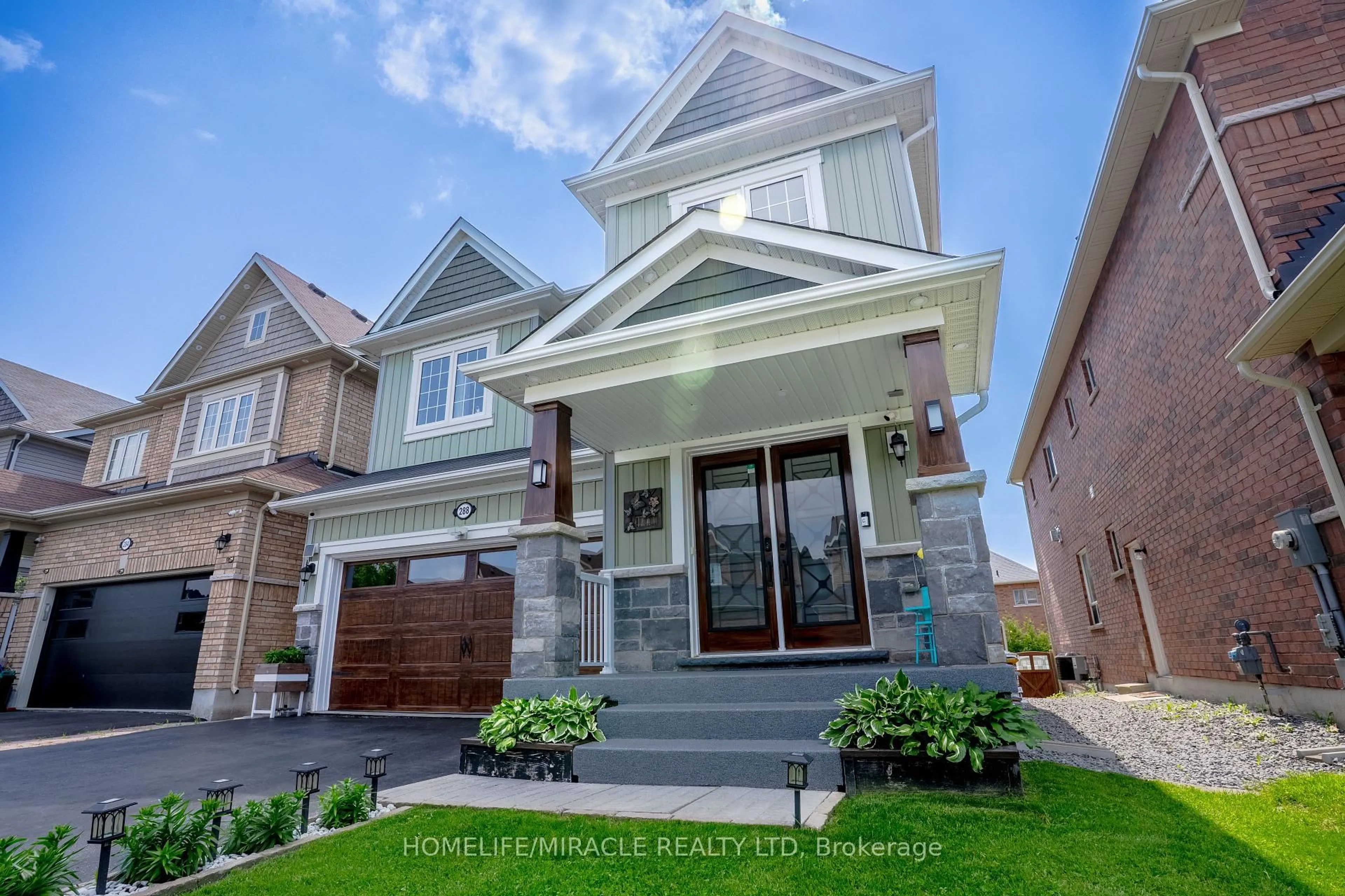 Home with brick exterior material, street for 288 Pimlico Dr, Oshawa Ontario L1L 0L3