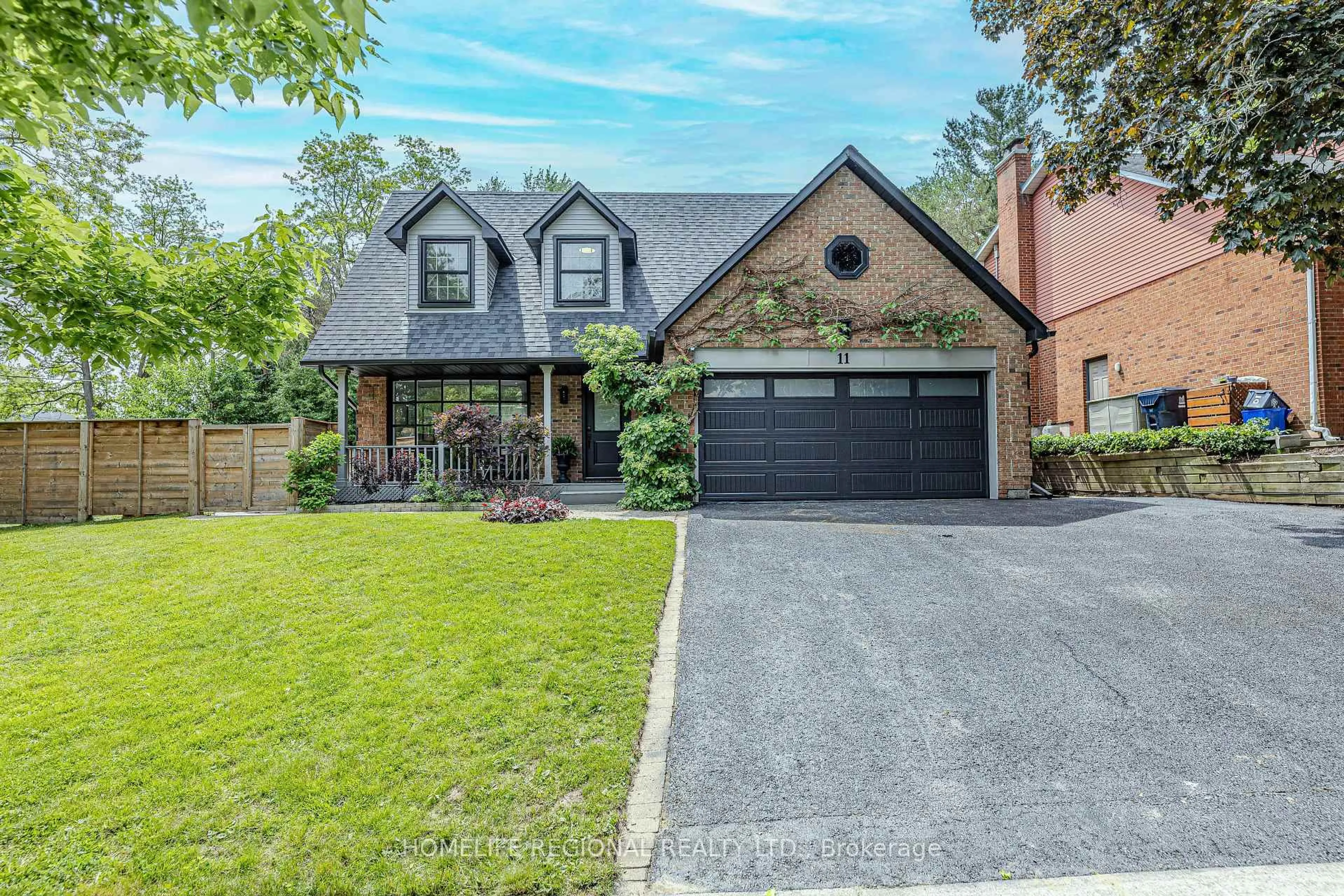 Home with brick exterior material, street for 11 Jean Dempsey Gate, Toronto Ontario M1C 3C1