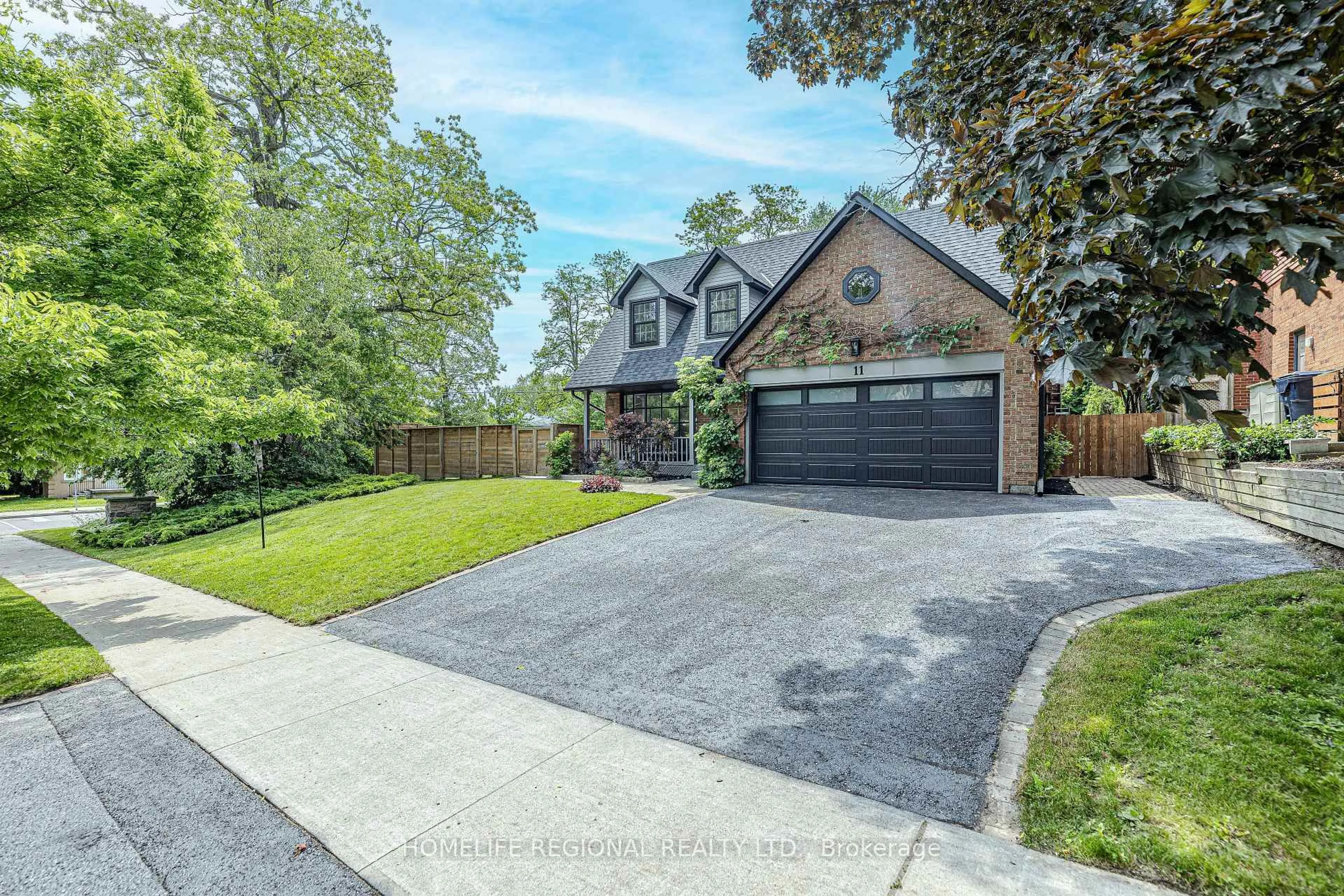 Home with brick exterior material, street for 11 Jean Dempsey Gate, Toronto Ontario M1C 3C1