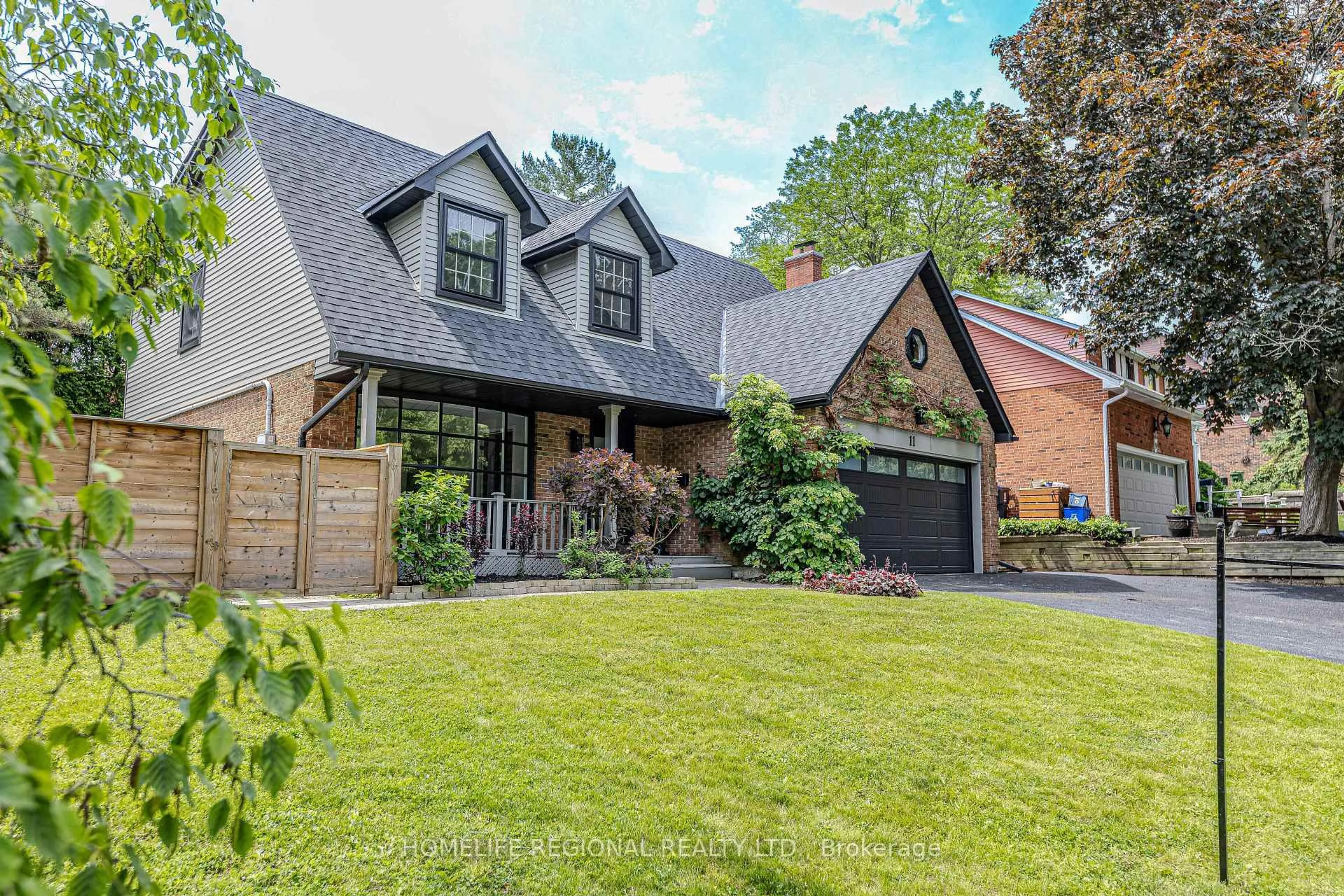 Home with brick exterior material, street for 11 Jean Dempsey Gate, Toronto Ontario M1C 3C1