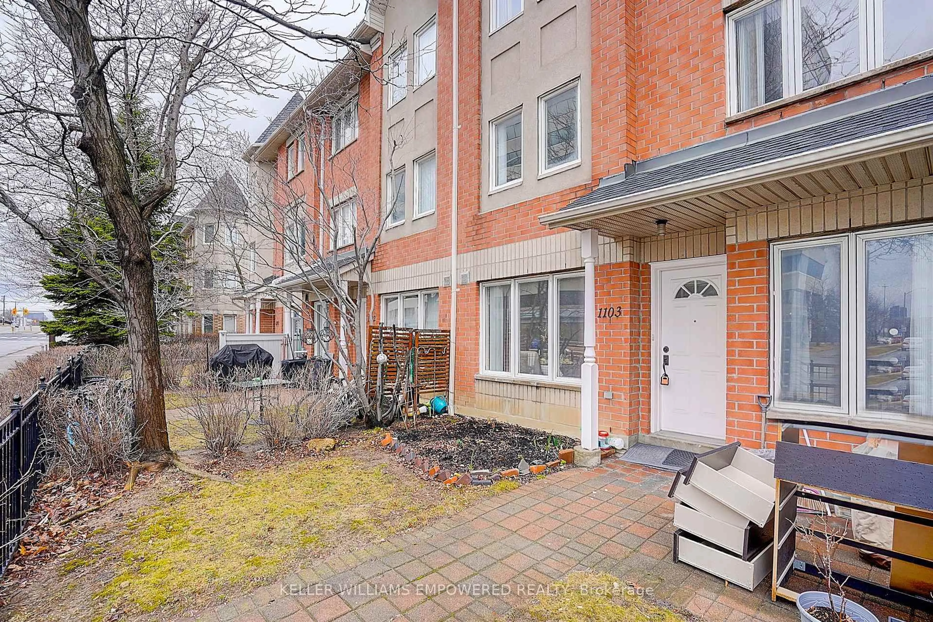 Patio, street for 19 Rosebank Dr #1103, Toronto Ontario M1B 5Z2