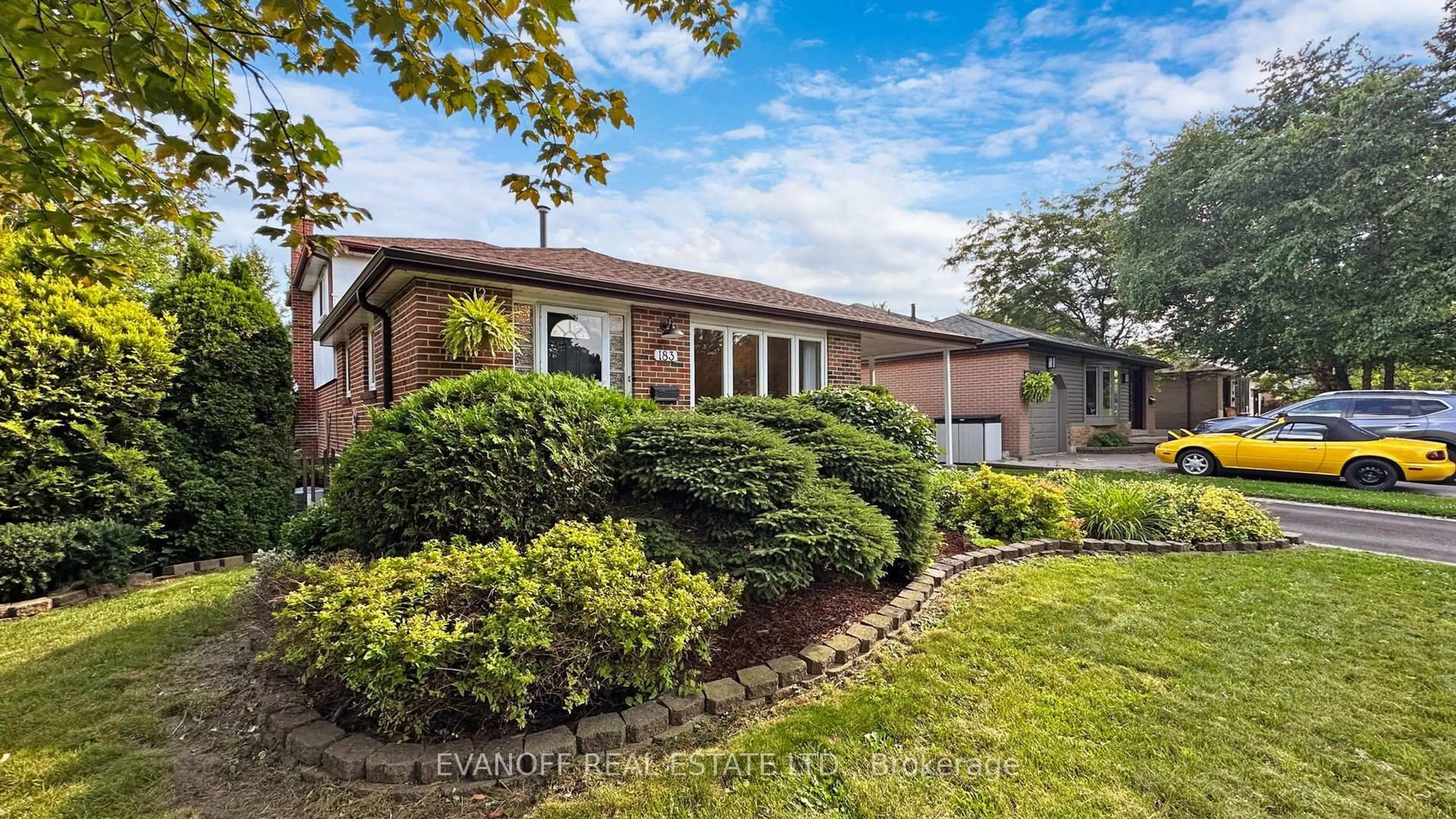 Home with brick exterior material, street for 183 Sylvan Ave, Toronto Ontario M1E 1A4