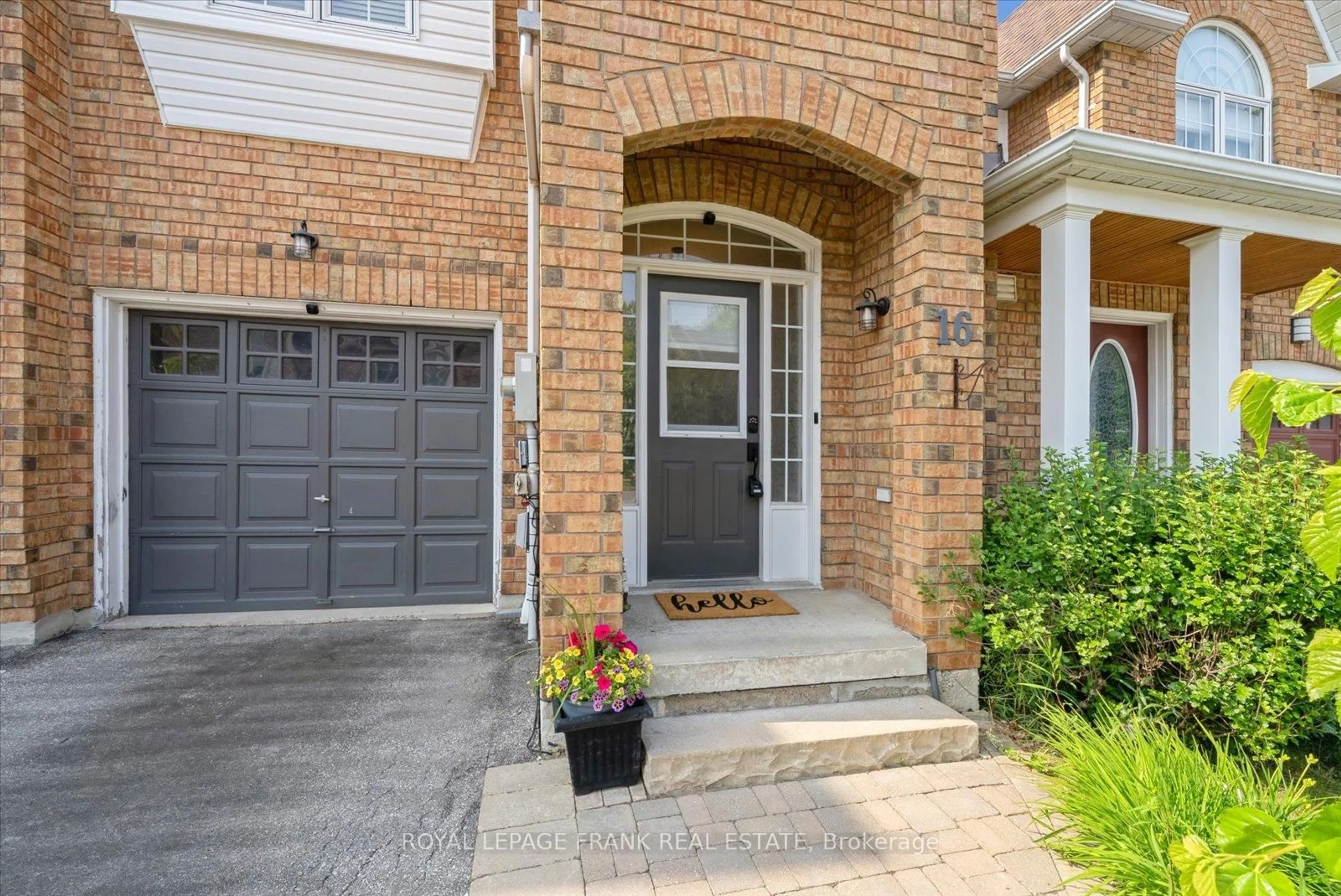 Home with brick exterior material, street for 16 Stokely Cres, Whitby Ontario L1N 9S8
