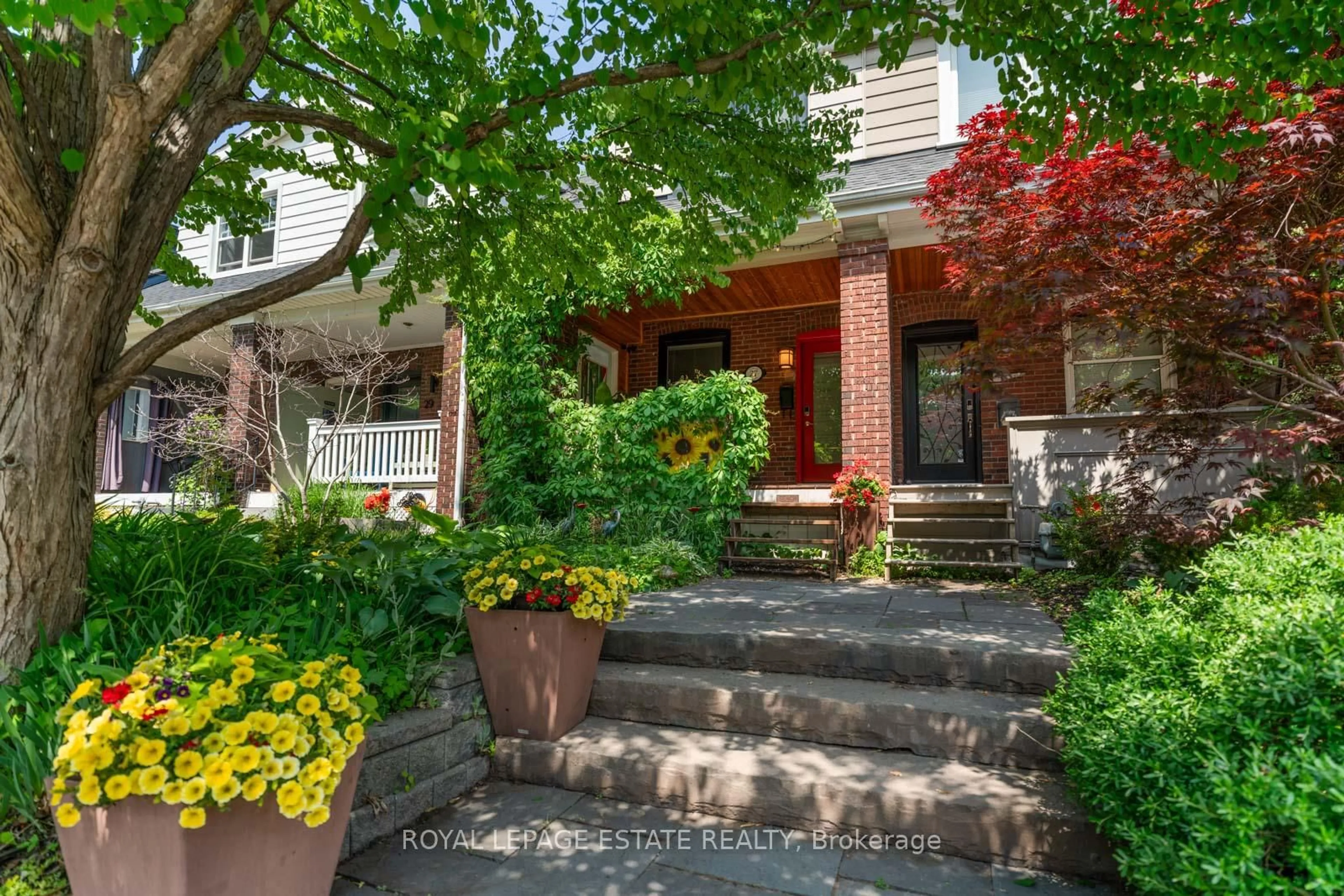 Home with brick exterior material, street for 27 Lawlor Ave, Toronto Ontario M4E 3L8