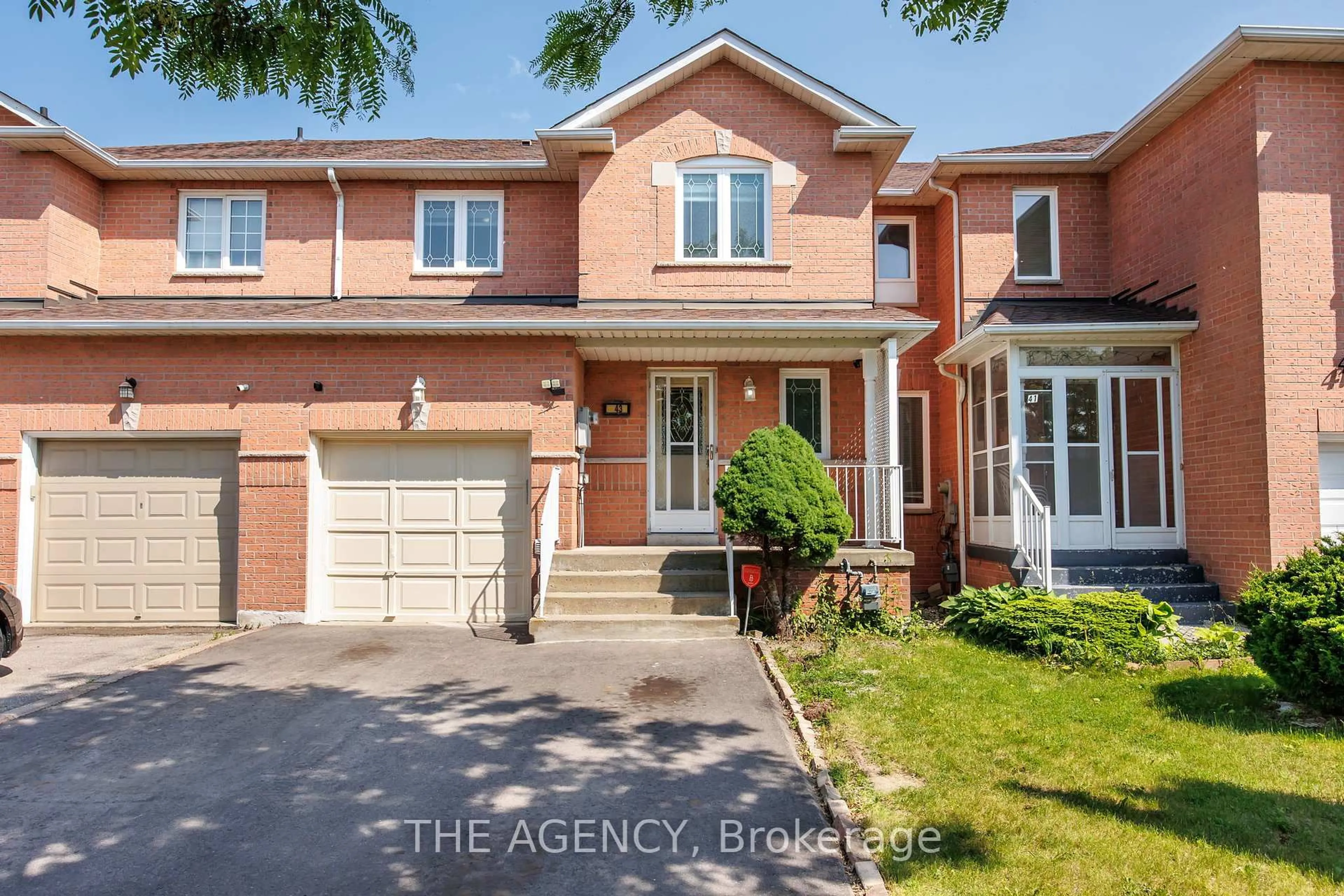 Home with brick exterior material, street for 43 Castlethorpe Dr, Toronto Ontario M1M 3X1