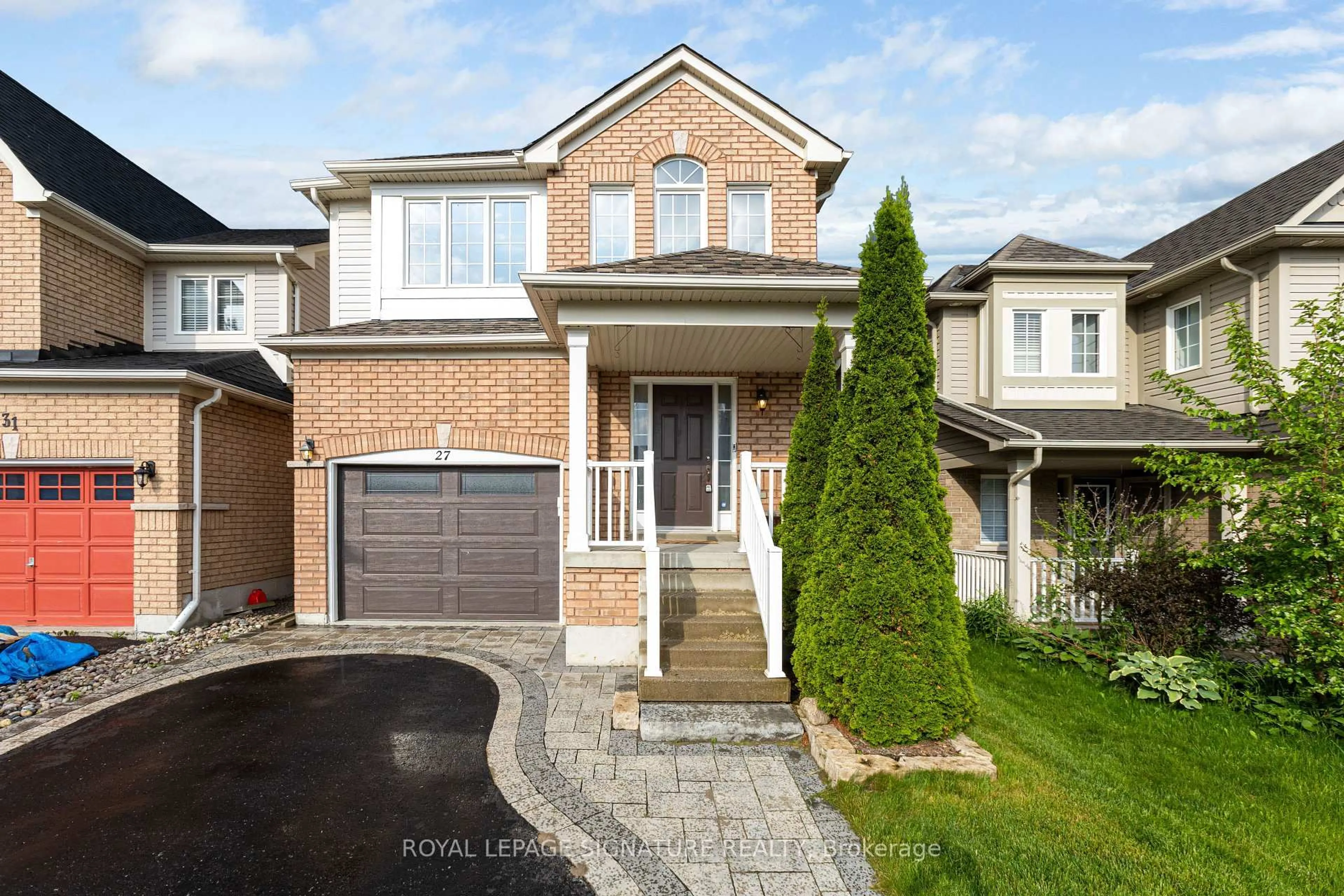 Home with brick exterior material, street for 27 Lunney Cres, Clarington Ontario L1C 5P1