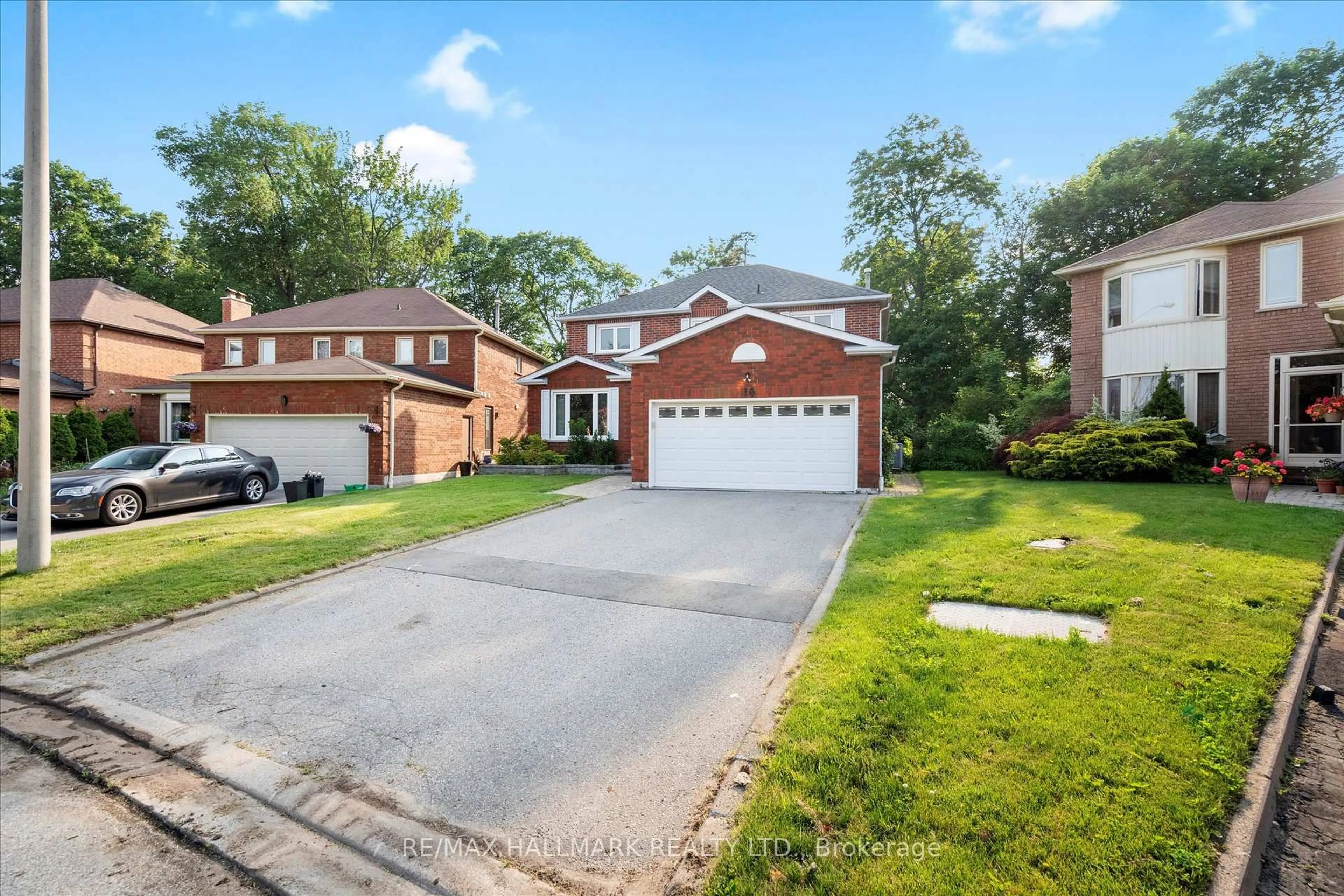 Home with brick exterior material, street for 16 Dartmoor Dr, Toronto Ontario M1E 5B2