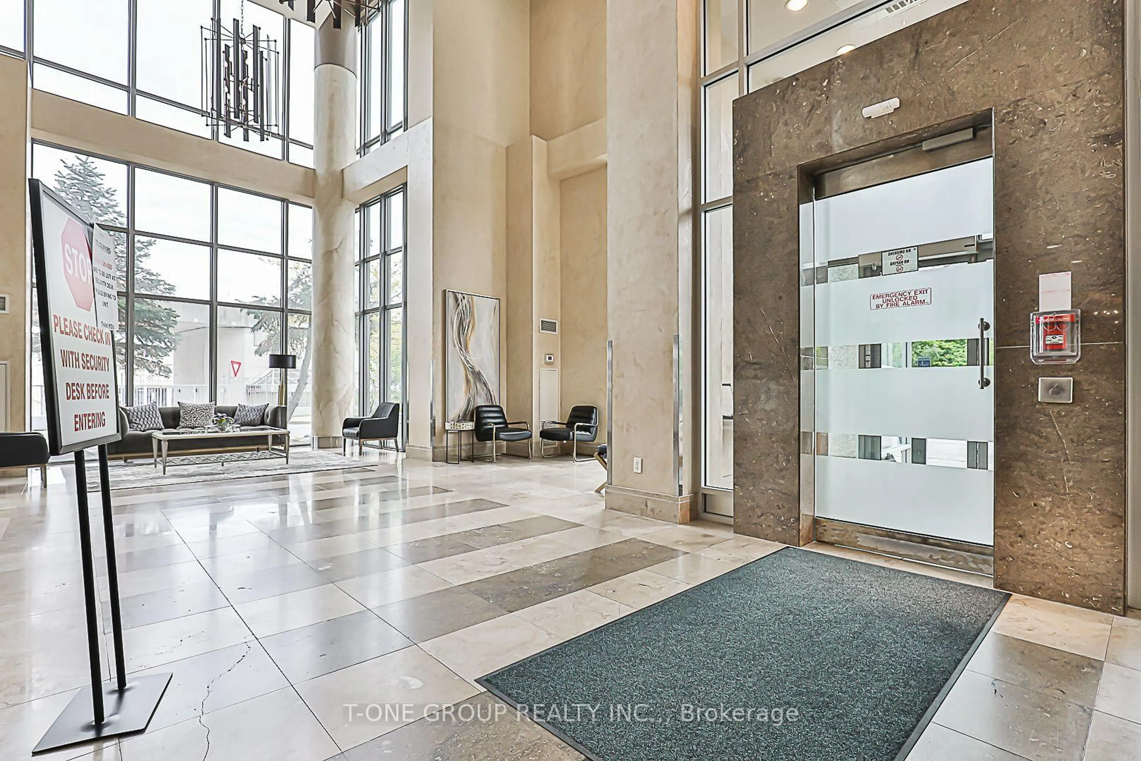 Indoor foyer for 50 Brian Harrison Way #3110, Toronto Ontario M1P 5J4