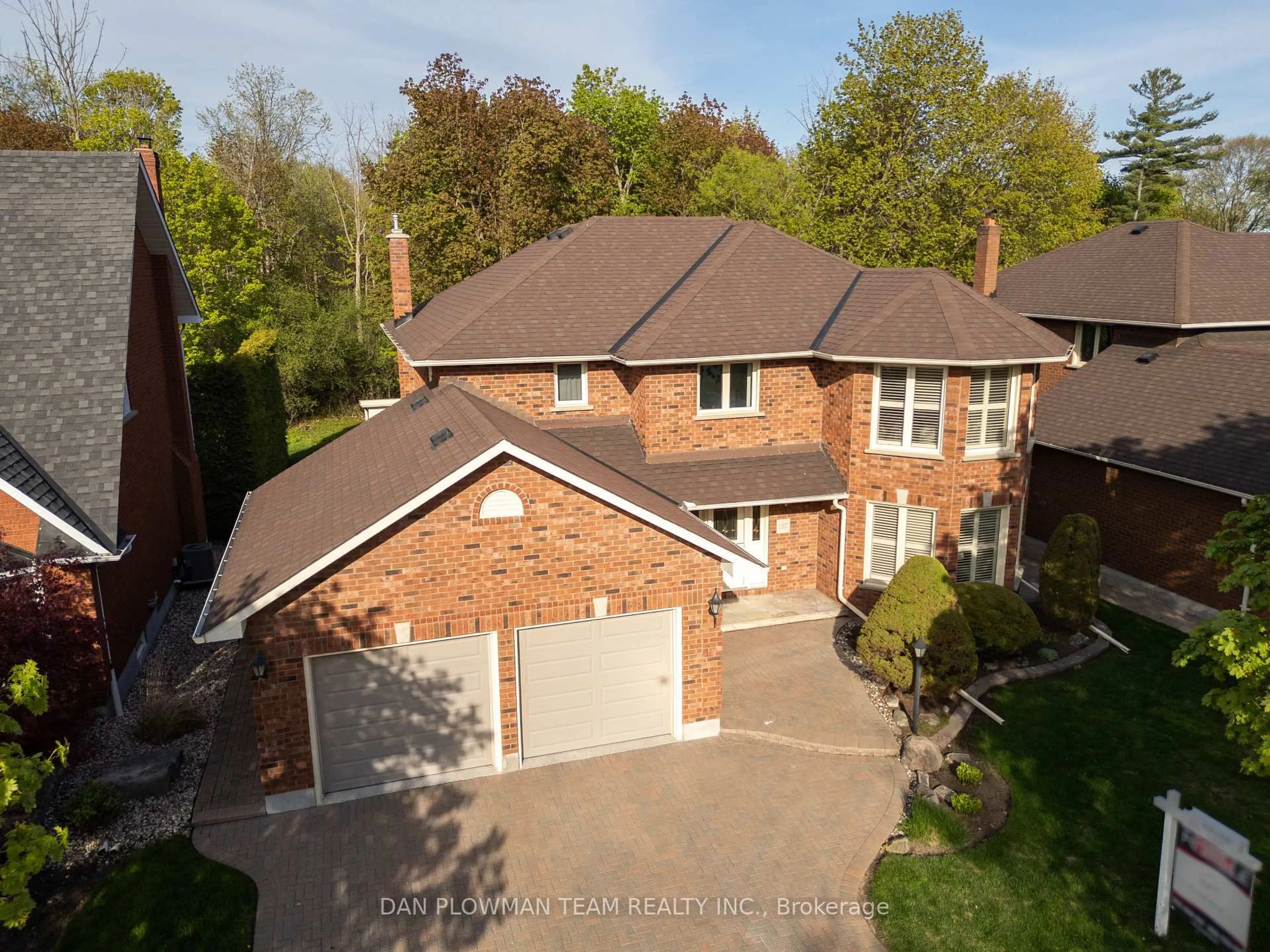 Home with brick exterior material, street for 132 Samac Tr, Oshawa Ontario L1G 7V9