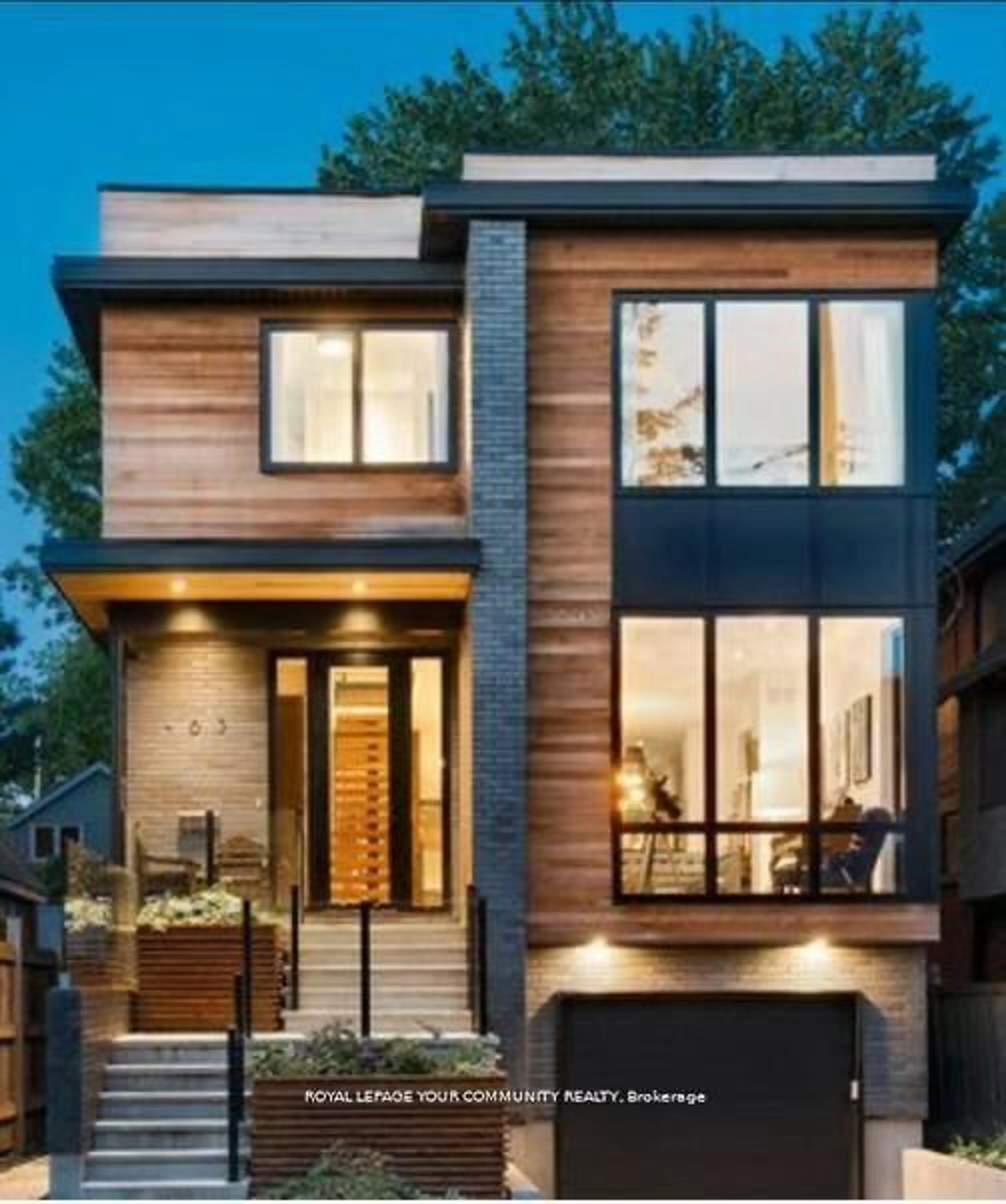 Home with brick exterior material, street for 4 Westlake Cres, Toronto Ontario M4C 2X2