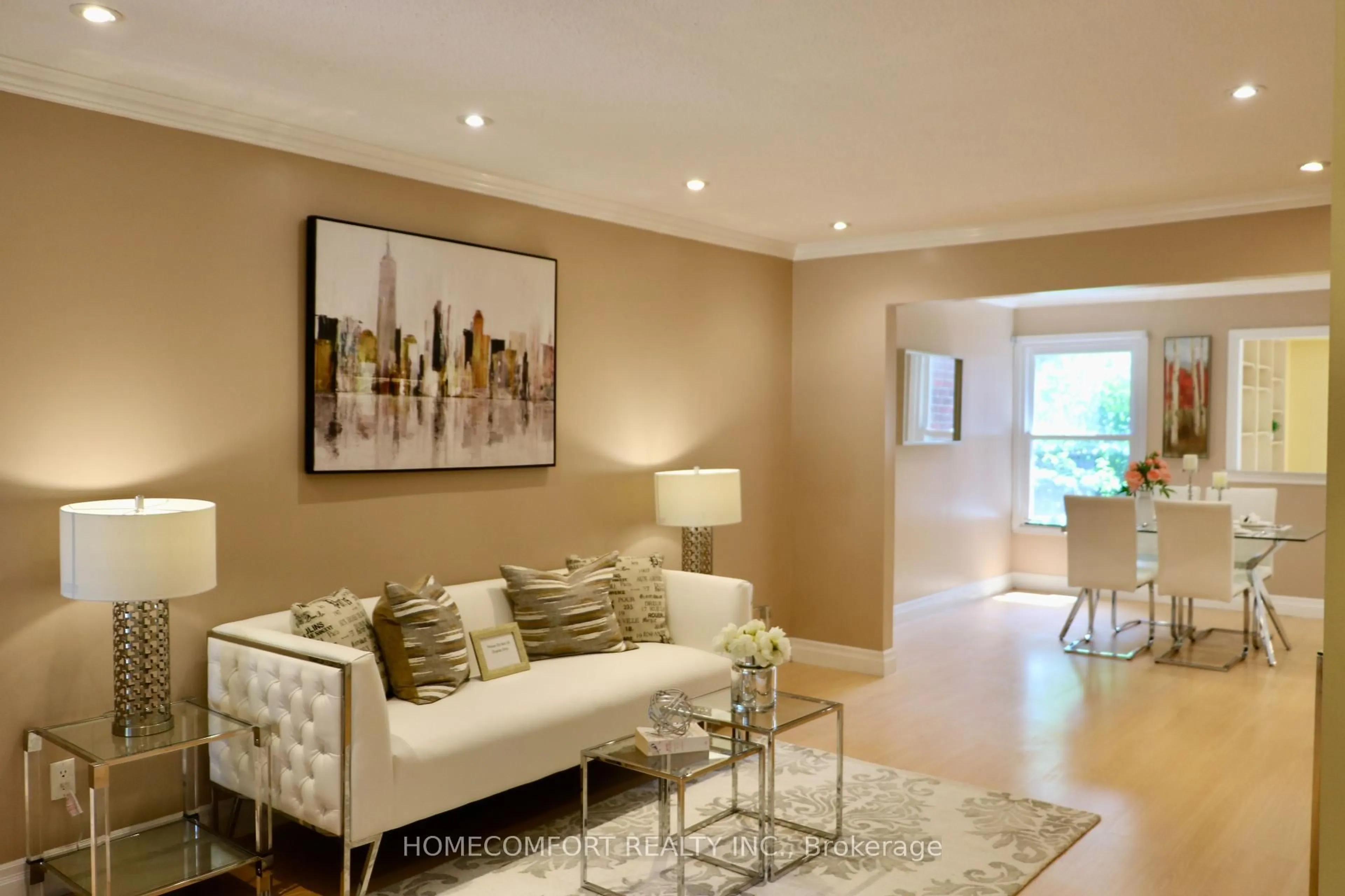 Living room with furniture, unknown for 100 Nettlecreek Cres, Toronto Ontario M1V 4K9
