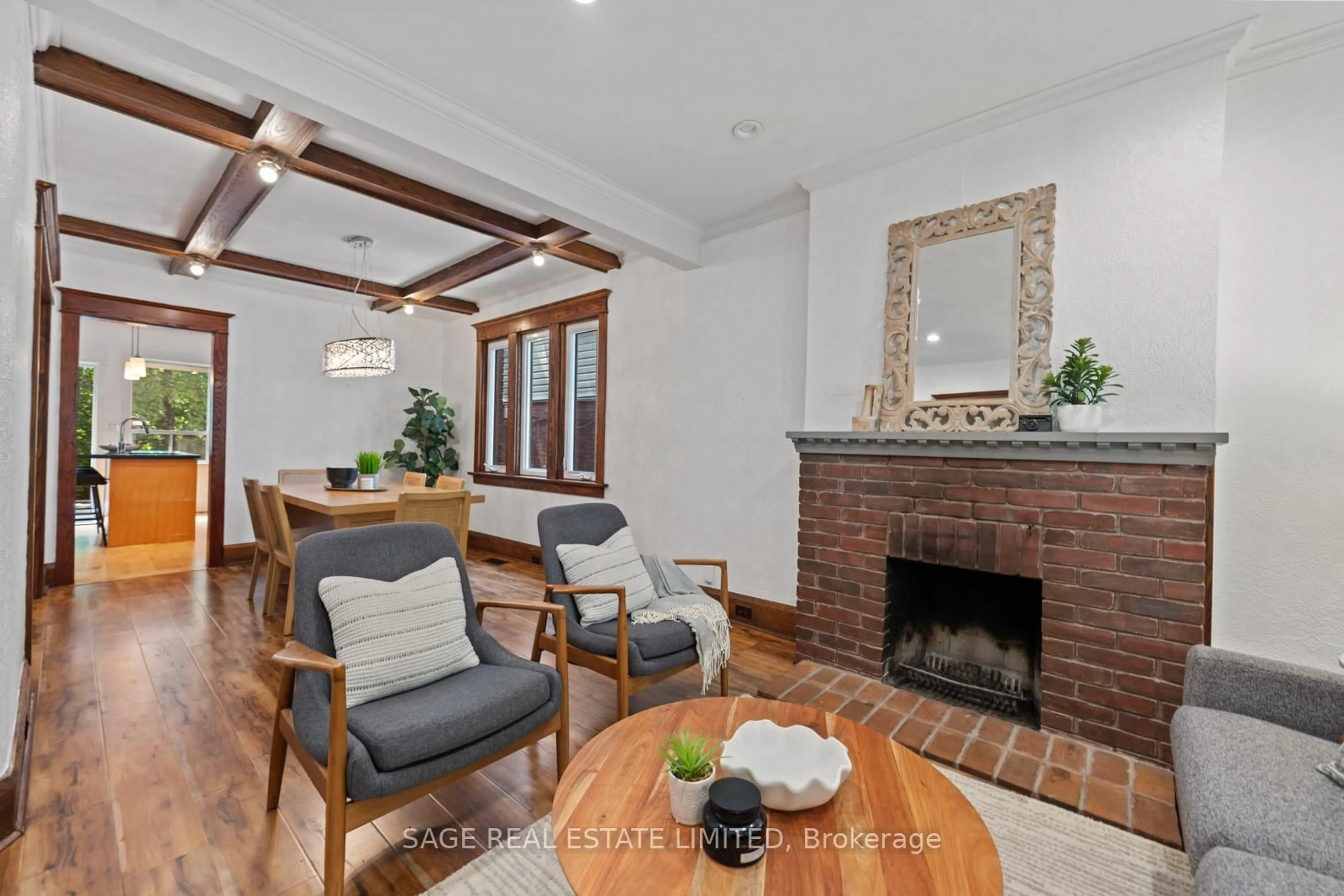 Living room with furniture, unknown for 106 Bellefair Ave, Toronto Ontario M4L 3T8