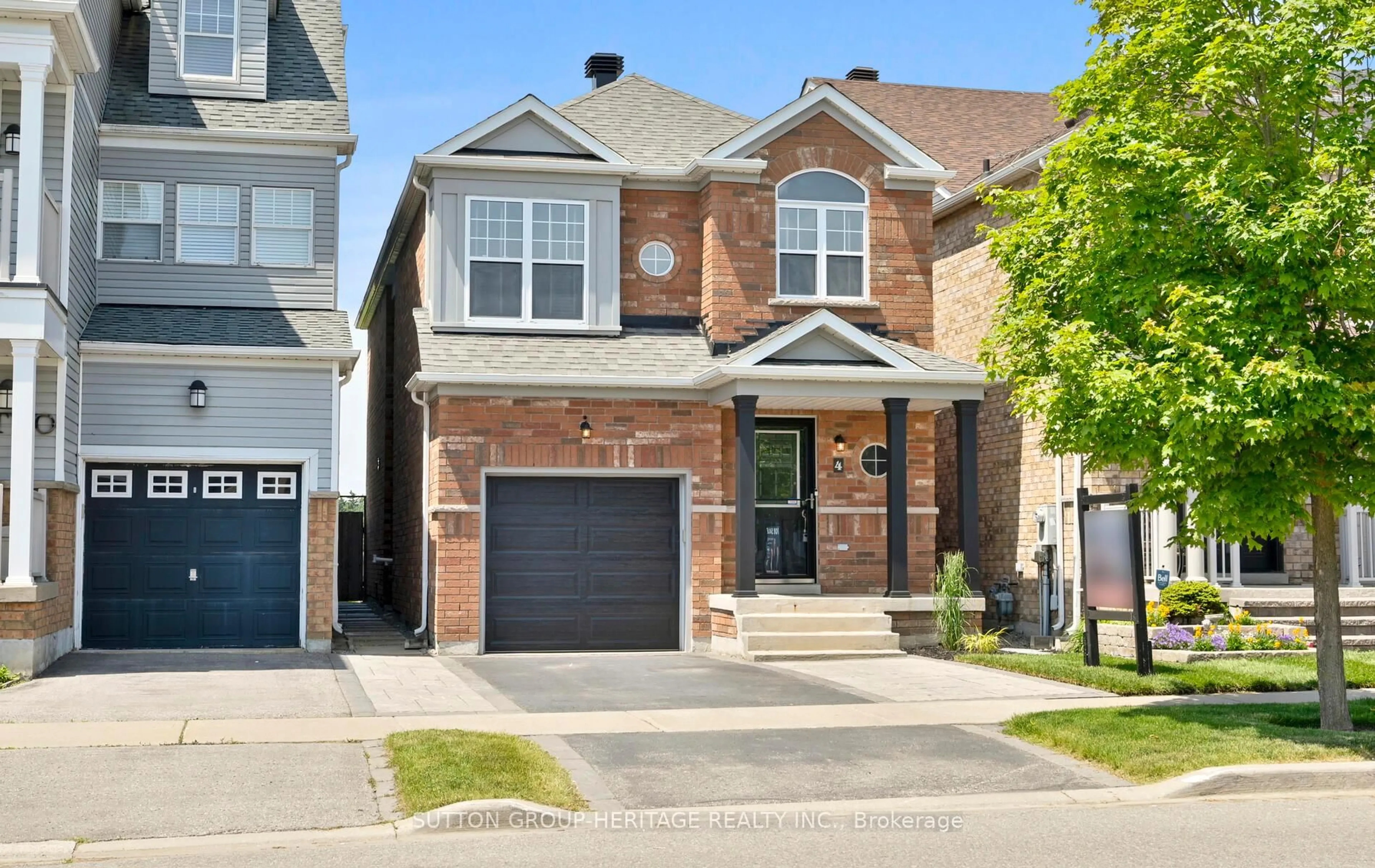 Home with brick exterior material, street for 4 Vessel Cres, Toronto Ontario M1C 5K7