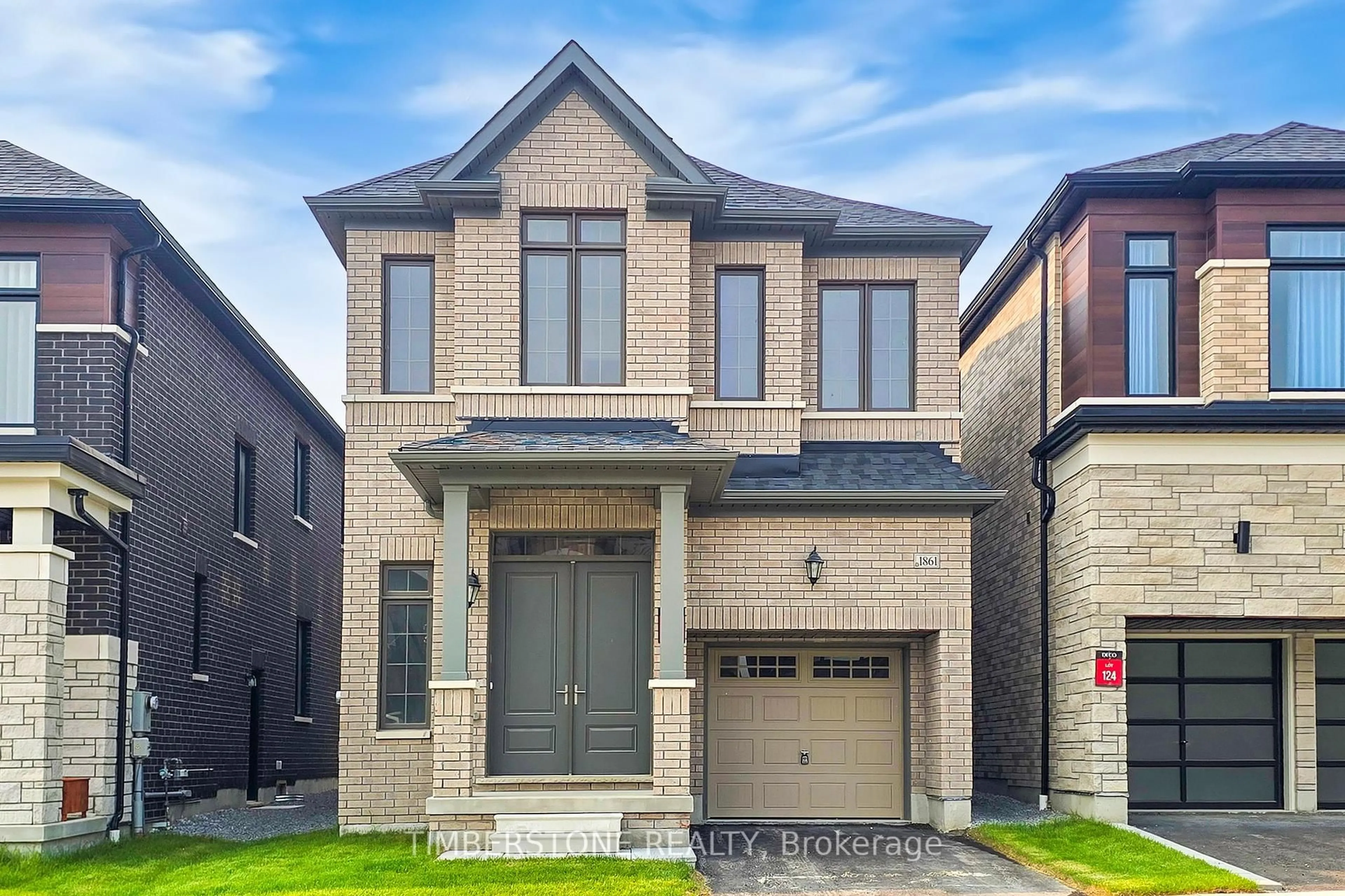 Home with brick exterior material, street for 1861 Lotus Blossom Rd, Pickering Ontario L1Y 0B6