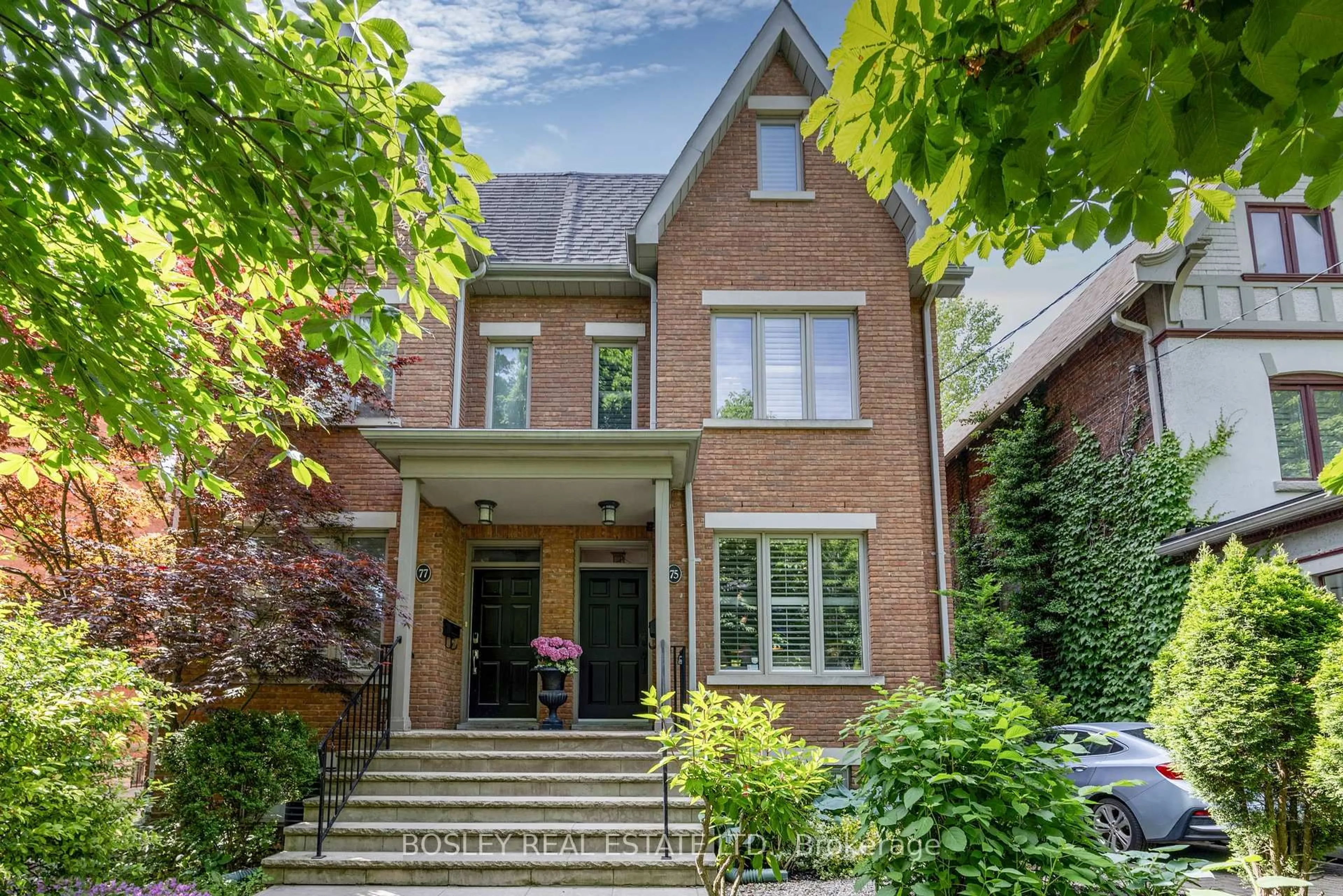Home with brick exterior material, street for 75 Riverdale Ave, Toronto Ontario M4K 1C2