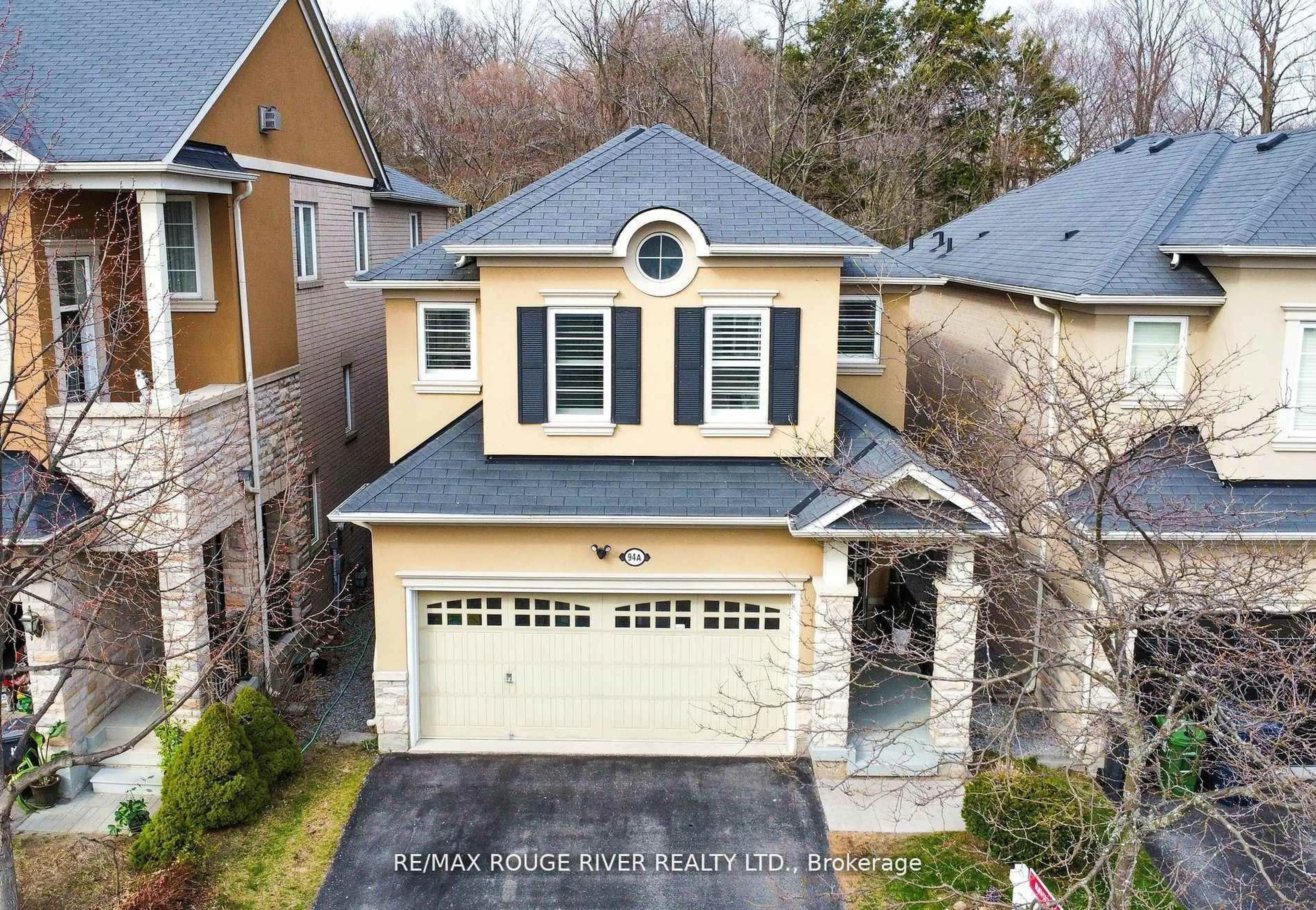 A pic from outside/outdoor area/front of a property/back of a property/a pic from drone, street for 94A Portwine Dr, Toronto Ontario M1C 0C9