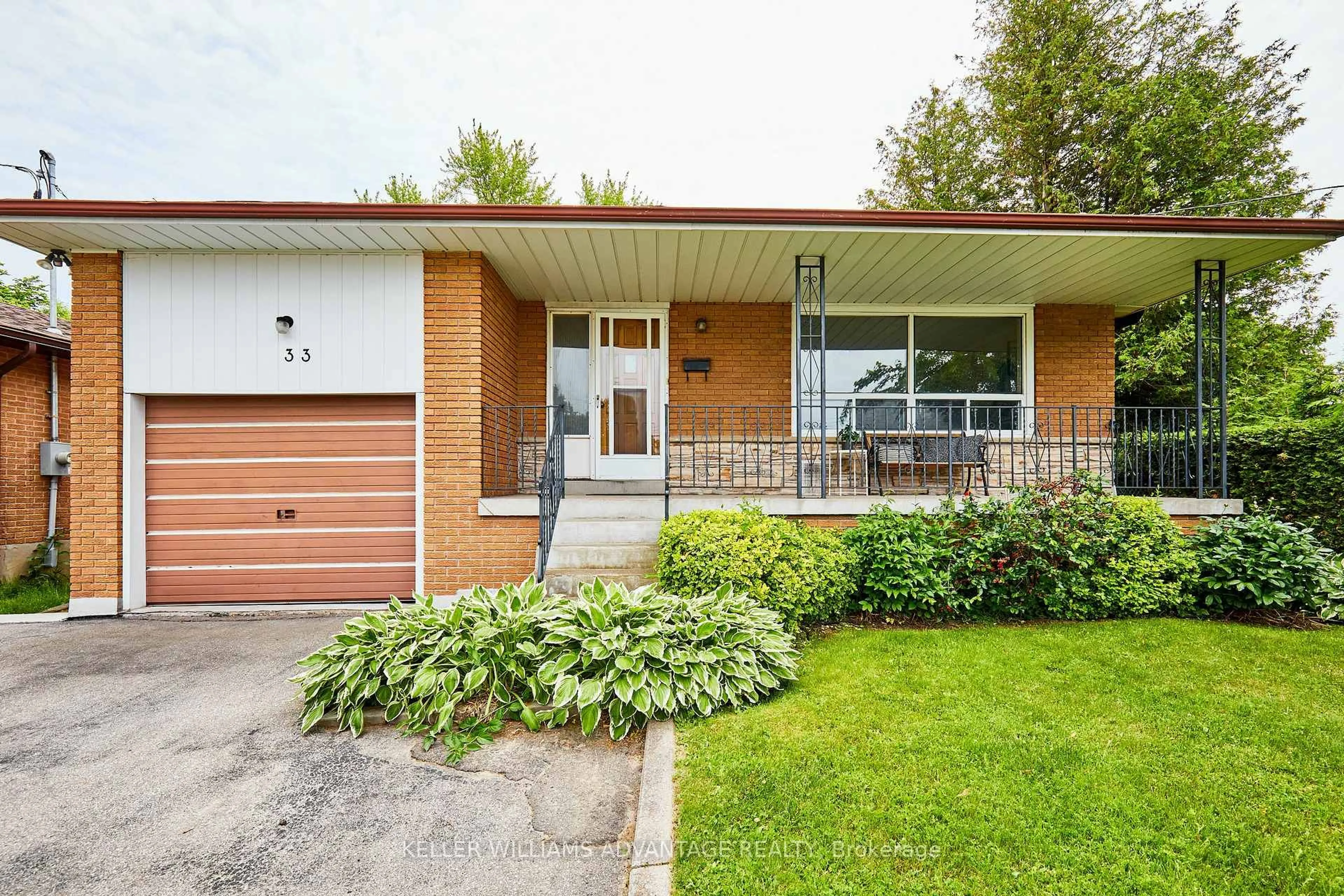 Home with brick exterior material, street for 33 French Ave, Toronto Ontario M1E 2G9
