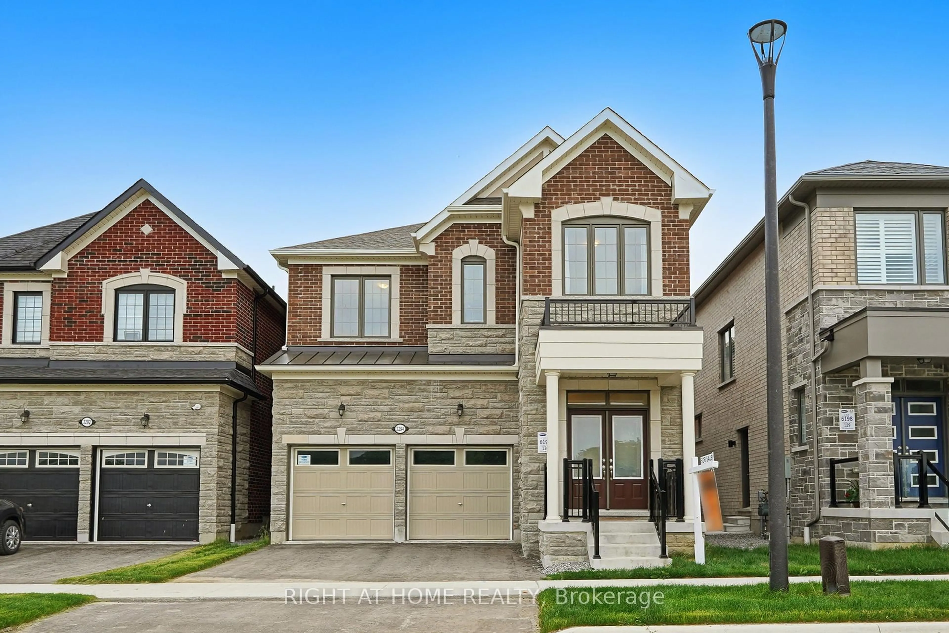 Home with brick exterior material, street for 3294 Turnstone Blvd, Pickering Ontario L1X 0M9