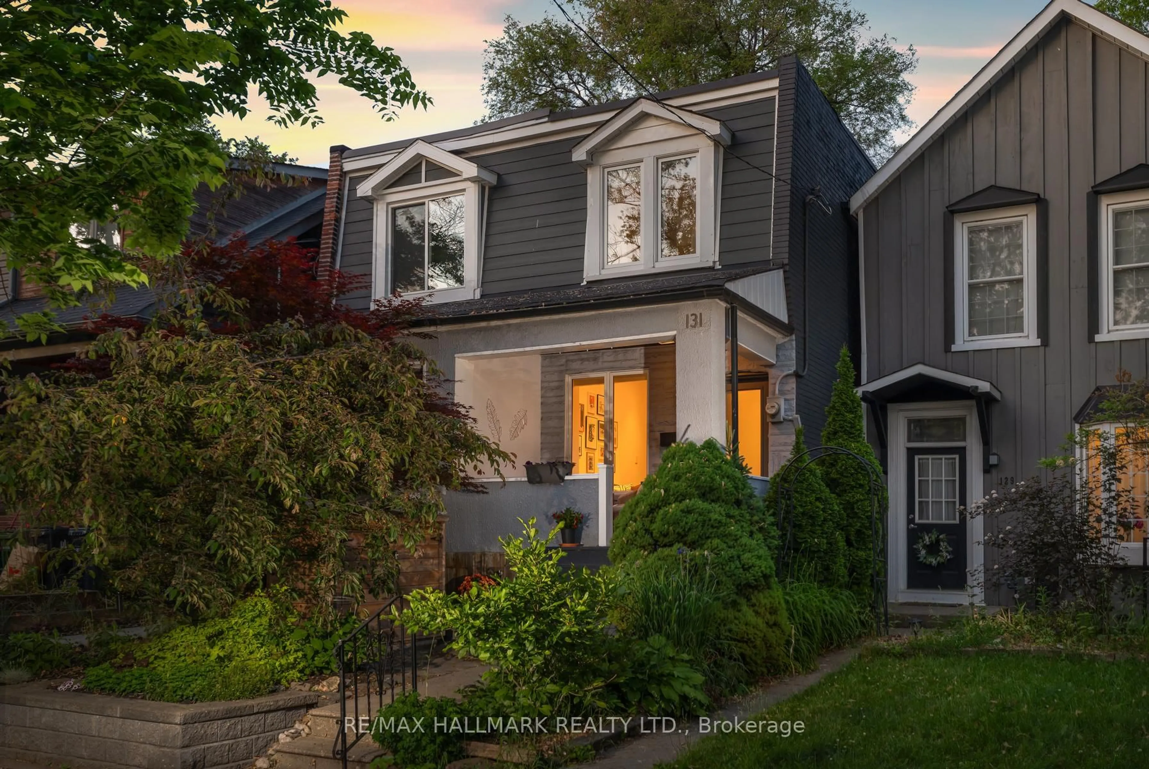 Home with brick exterior material, street for 131 Lamb Ave, Toronto Ontario M4J 4M5