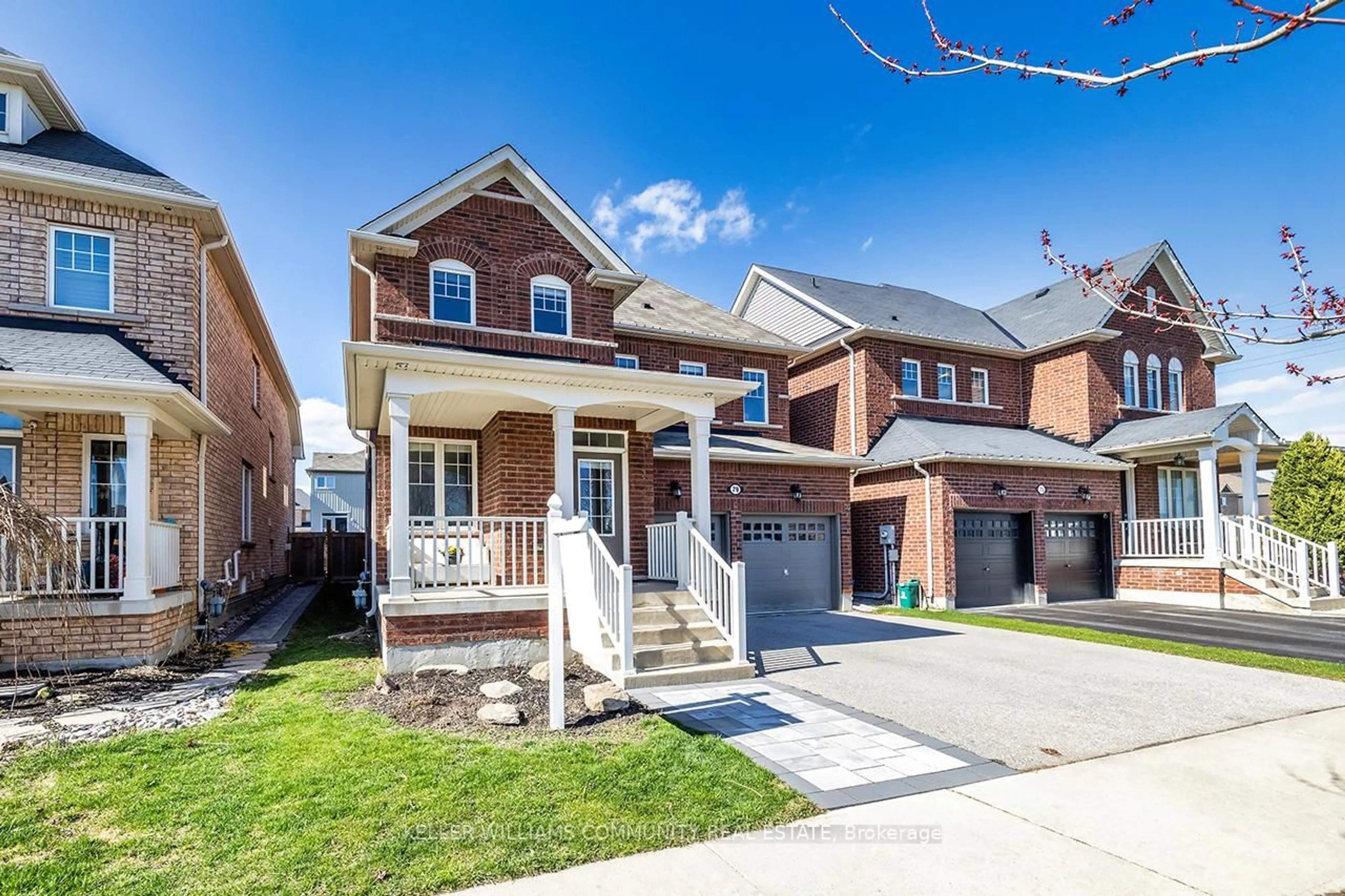 Home with brick exterior material, street for 79 Sumersford Dr, Clarington Ontario L1C 0P5