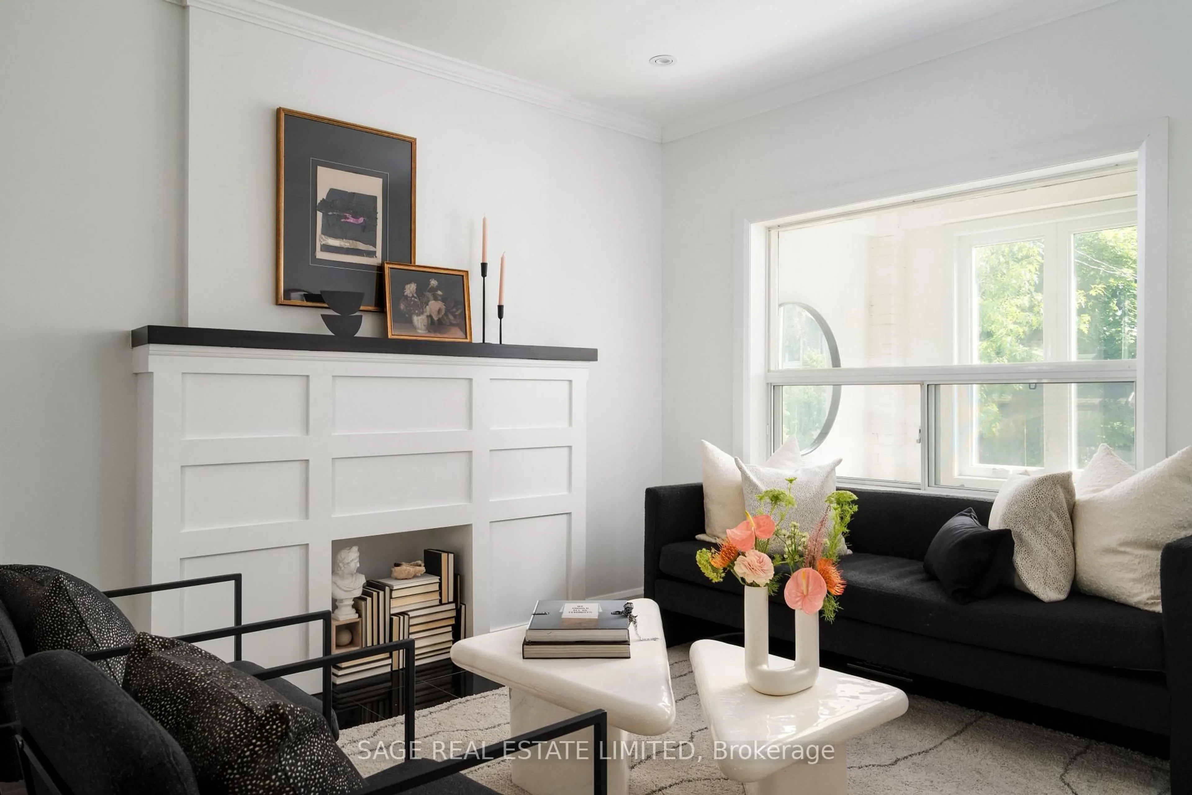 Living room with furniture, unknown for 80 Alton Ave, Toronto Ontario M4L 2M2